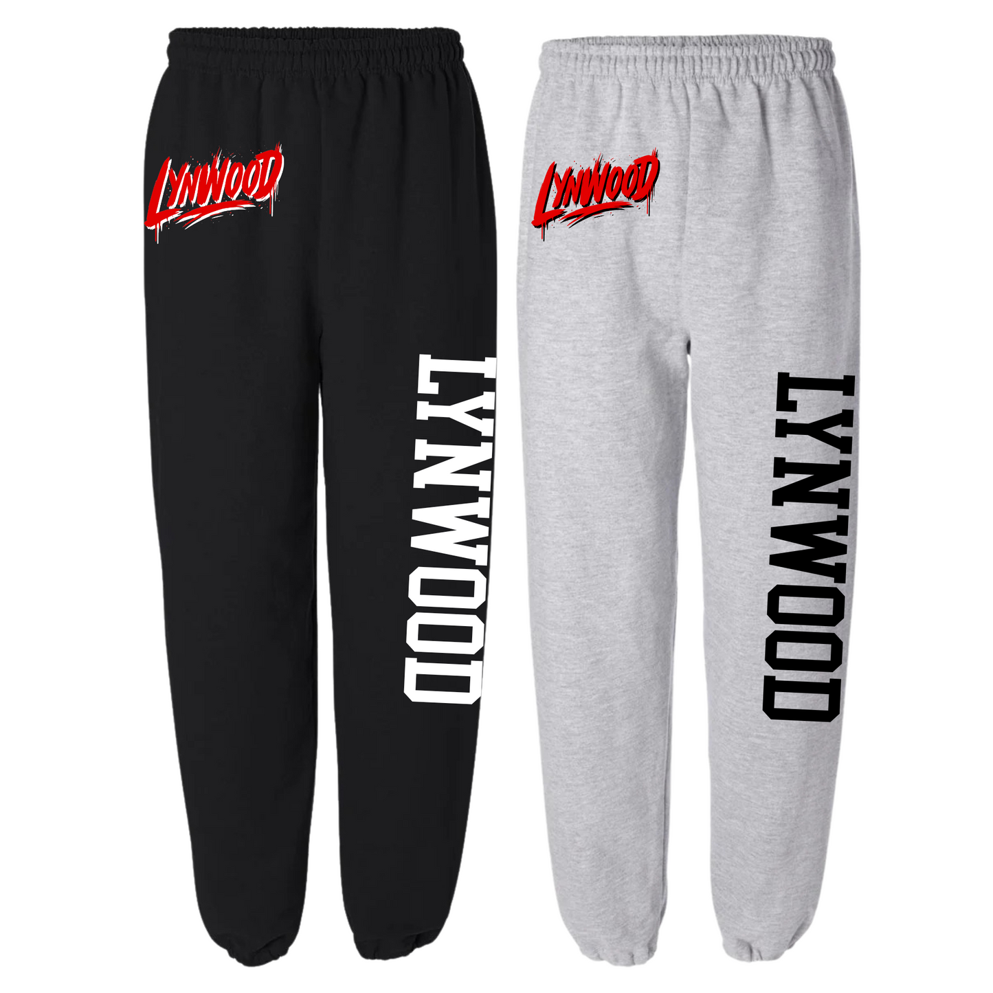 Drip Lynwood Sweatpants | Lynwood Spiritwear Fundraiser | LI Spirit & Sports Apparel