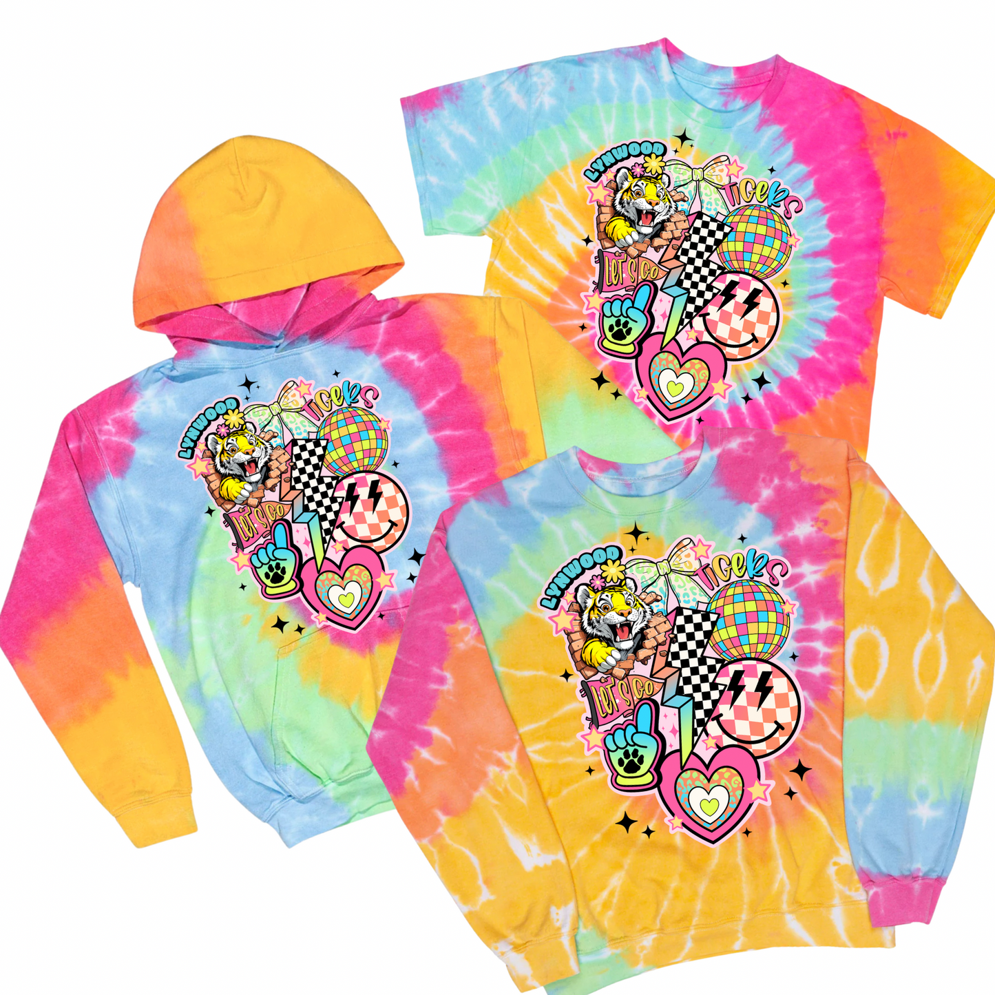 Preppy Pride - Lynwood Edition Tie Dye | Lynwood Spiritwear Fundraiser | LI Spirit & Sports Apparel