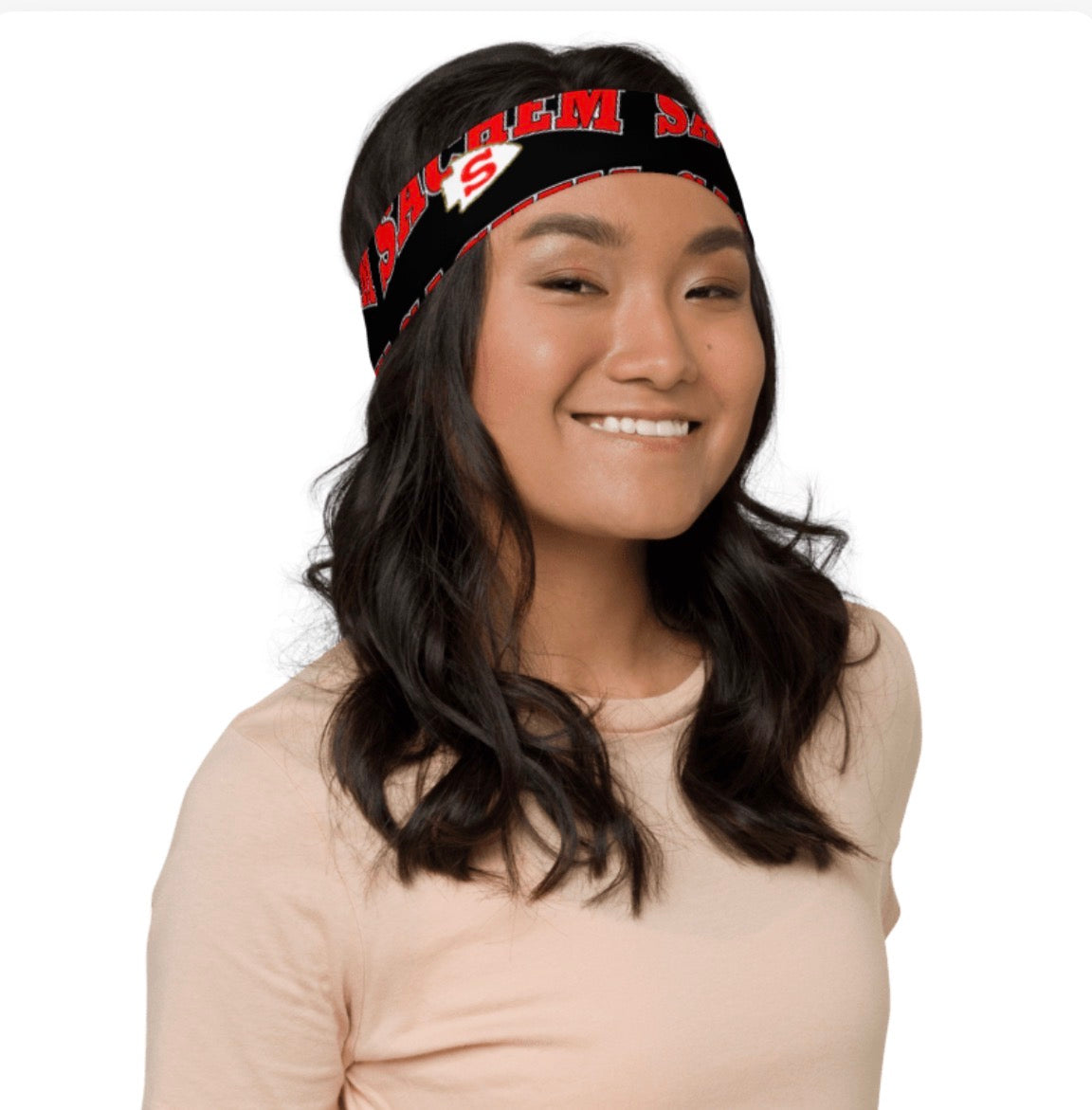 Sachem Headband | Waverly Spiritwear Fundraiser | LI Spirit & Sports Apparel
