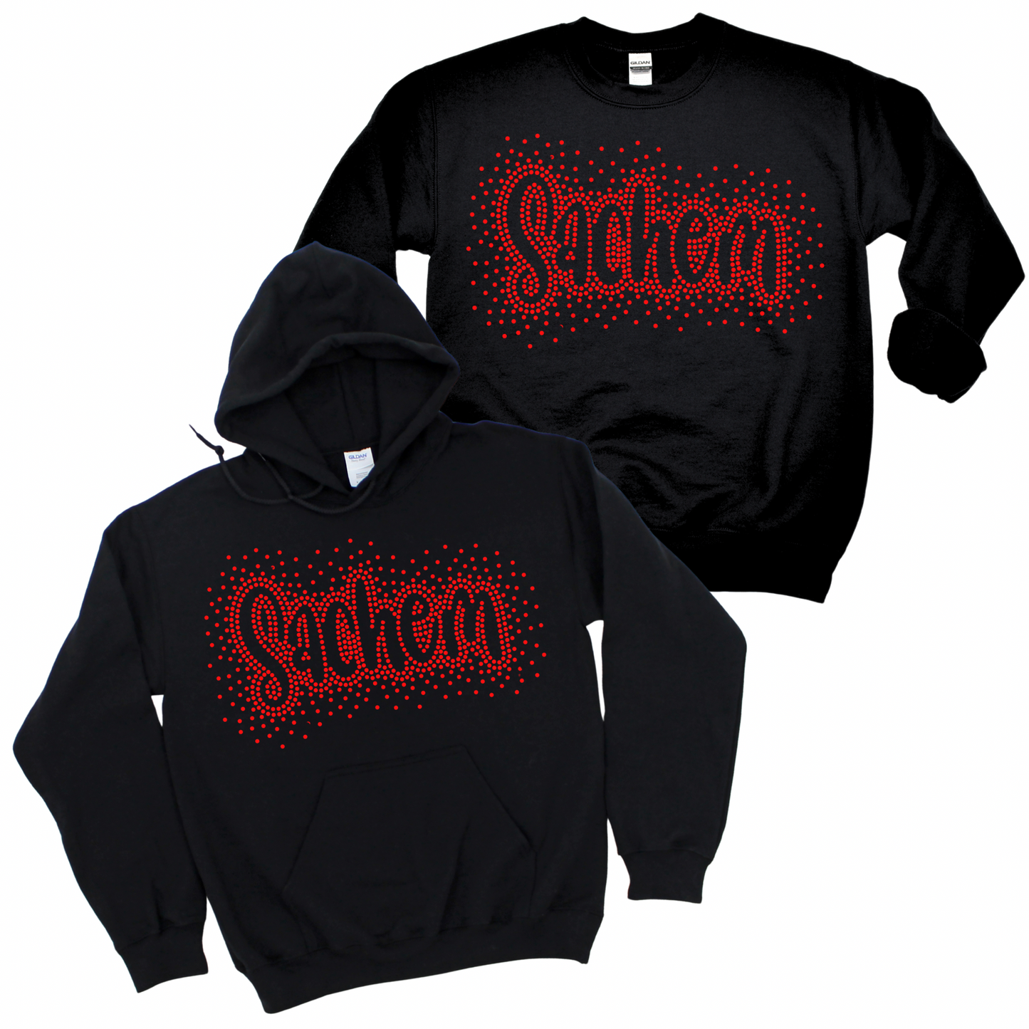 Rhinestone Red Sachem | Sachem Apparel | LI Spirit & Sports Apparel