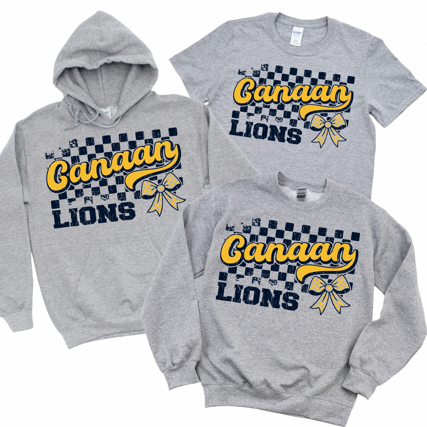 Lions & Bows | Canaan Spiritwear Fundraiser | LI Spirit & Sports Apparel