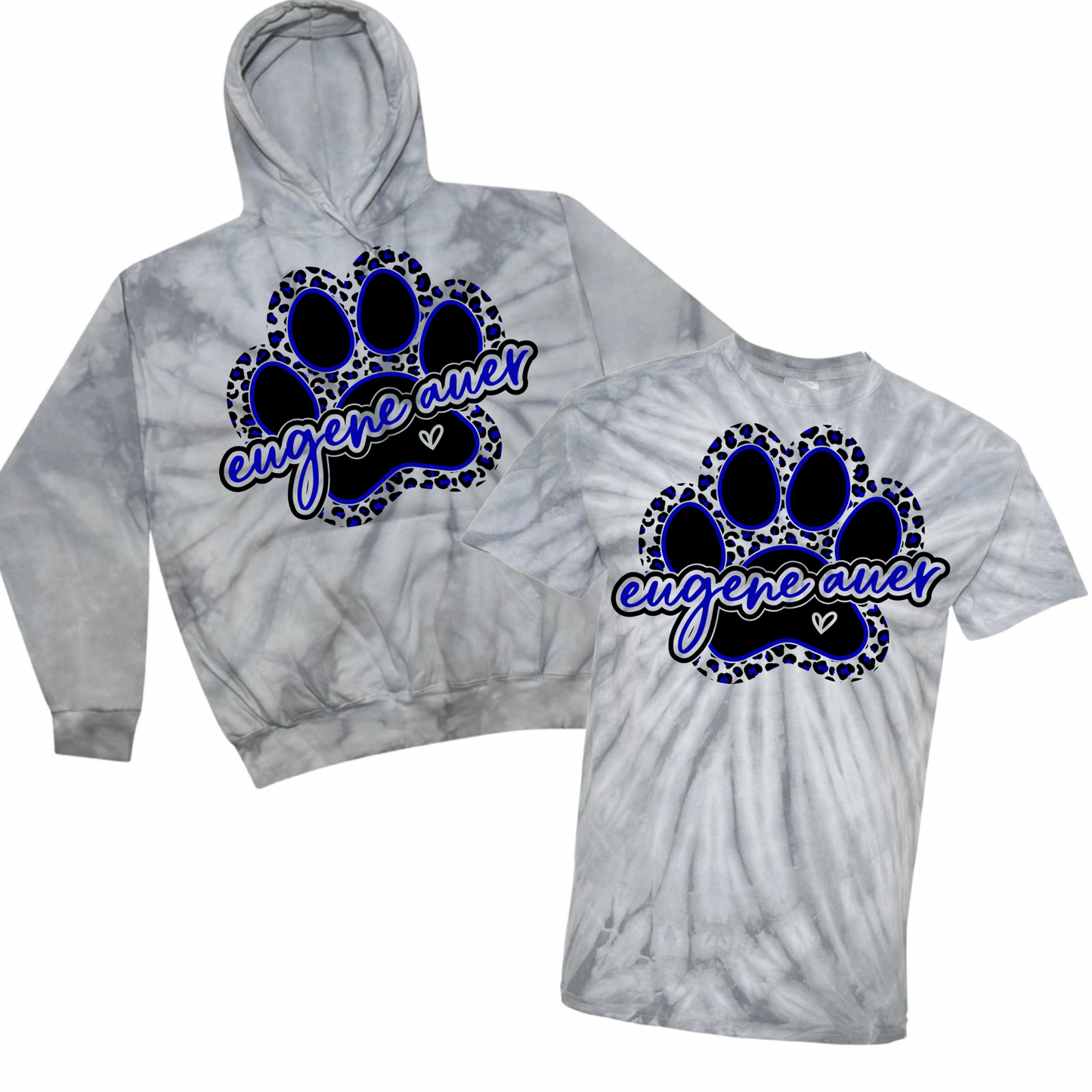Eugene Auer Leopard Paw Print | Eugene Auer Spiritwear Fundraiser | LI Spirit & Sports Apparel