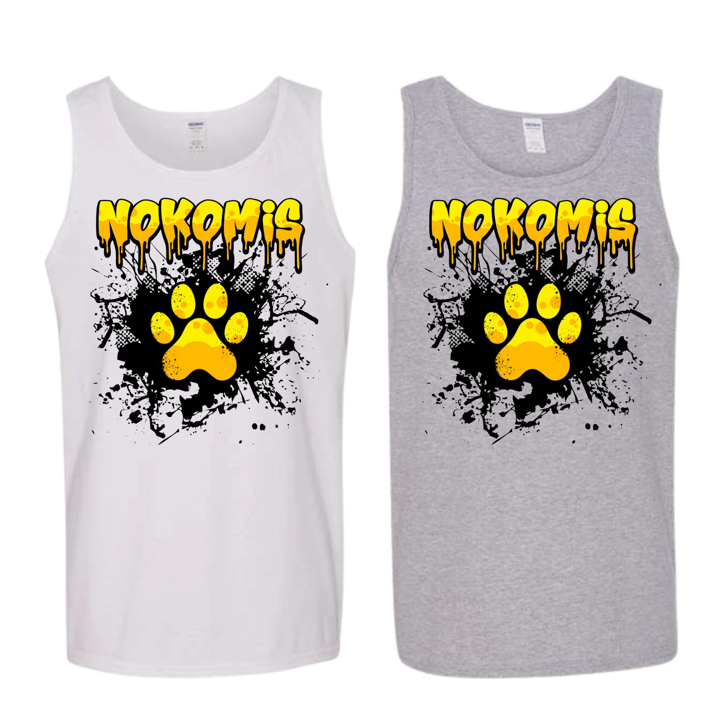 Graffiti Nokomis Unisex Tank | Nokomis Spiritwear Fundraiser | LI Spirit & Sports Apparel