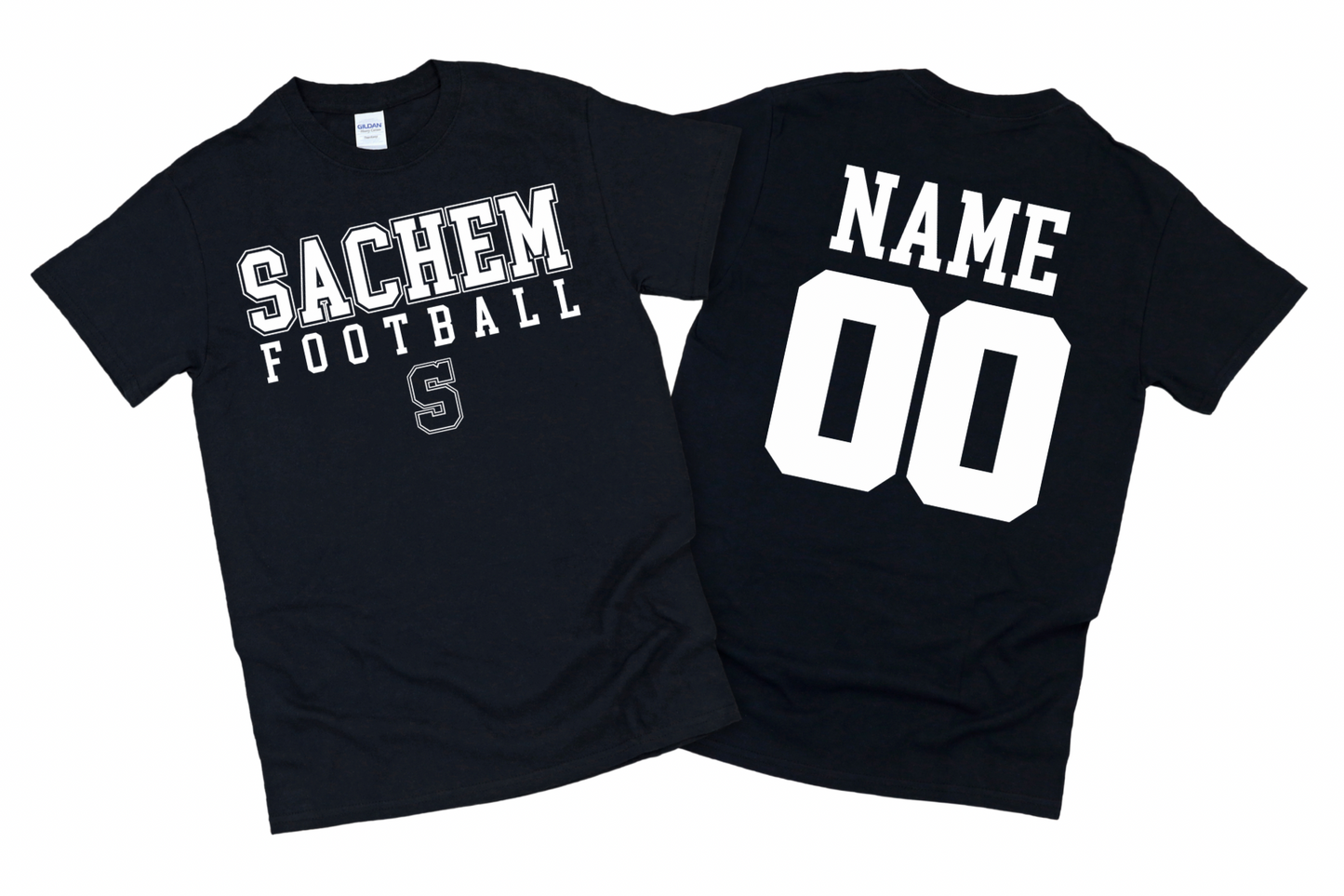 Sachem Football T-Shirt | Sachem Sports Apparel | LI Spirit & Sports Apparel