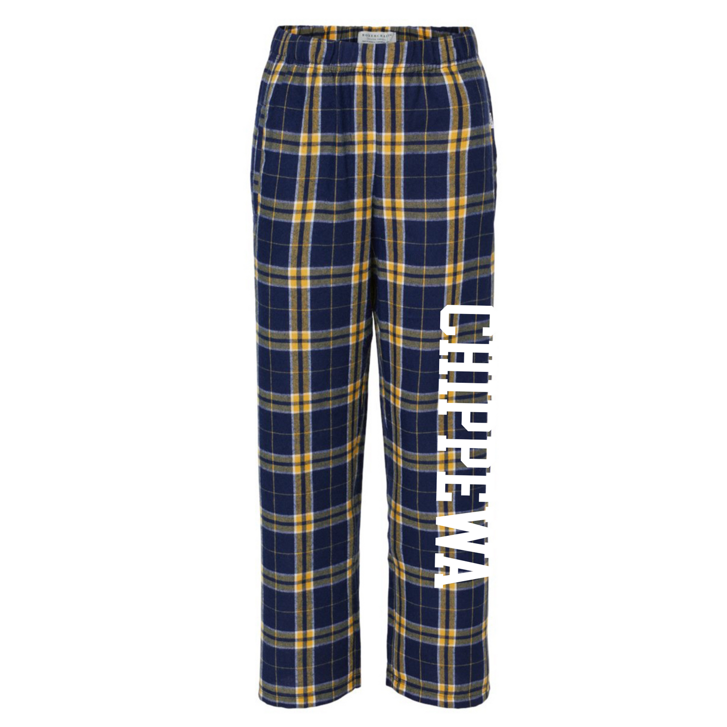 Chippewa Flannel Pajama Pants | Chippewa Spiritwear Fundraiser | LI Spirit & Sports Apparel