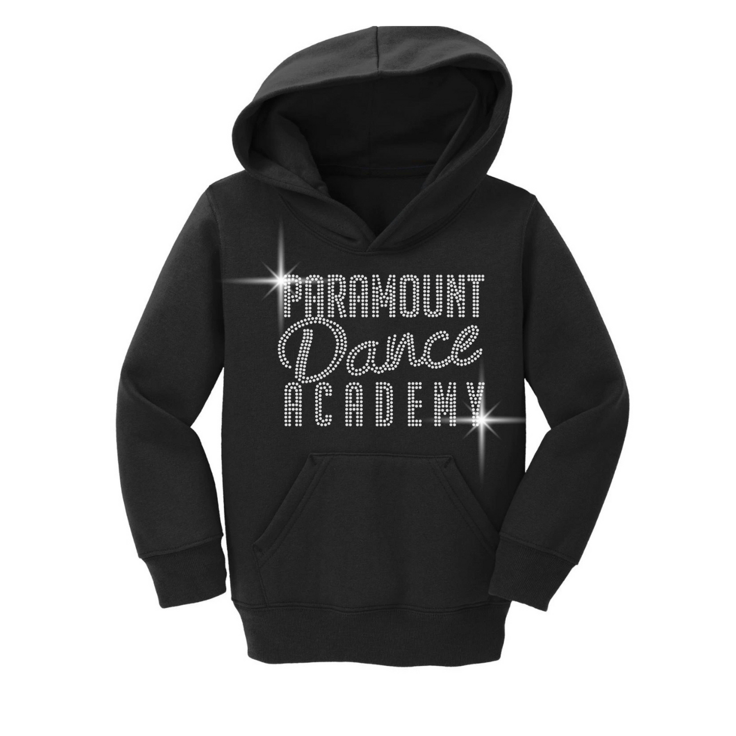 Toddler Rhinestone Paramount Dance Academy Hoodie | Paramount Dance Academy | LI Spirit & Sports Apparel