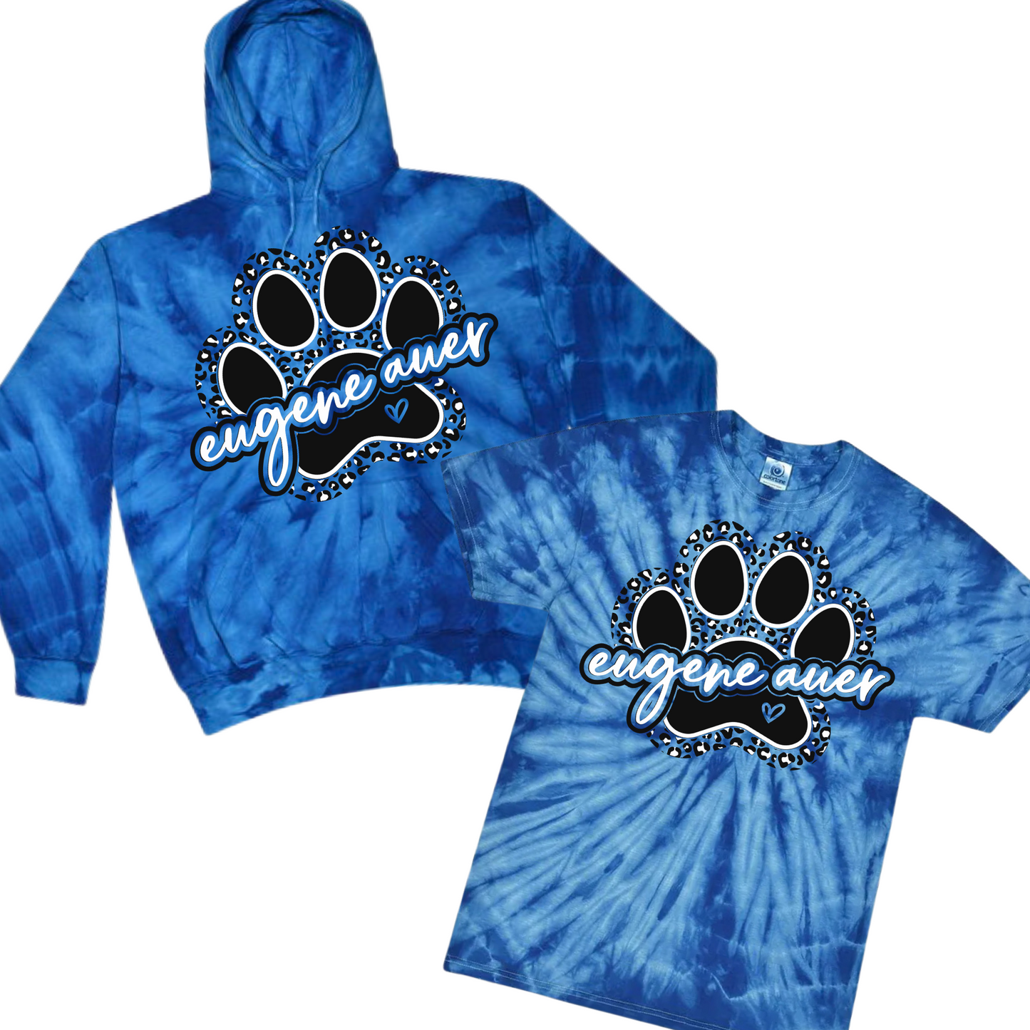 Eugene Auer Leopard Paw Print | Eugene Auer Spiritwear Fundraiser | LI Spirit & Sports Apparel