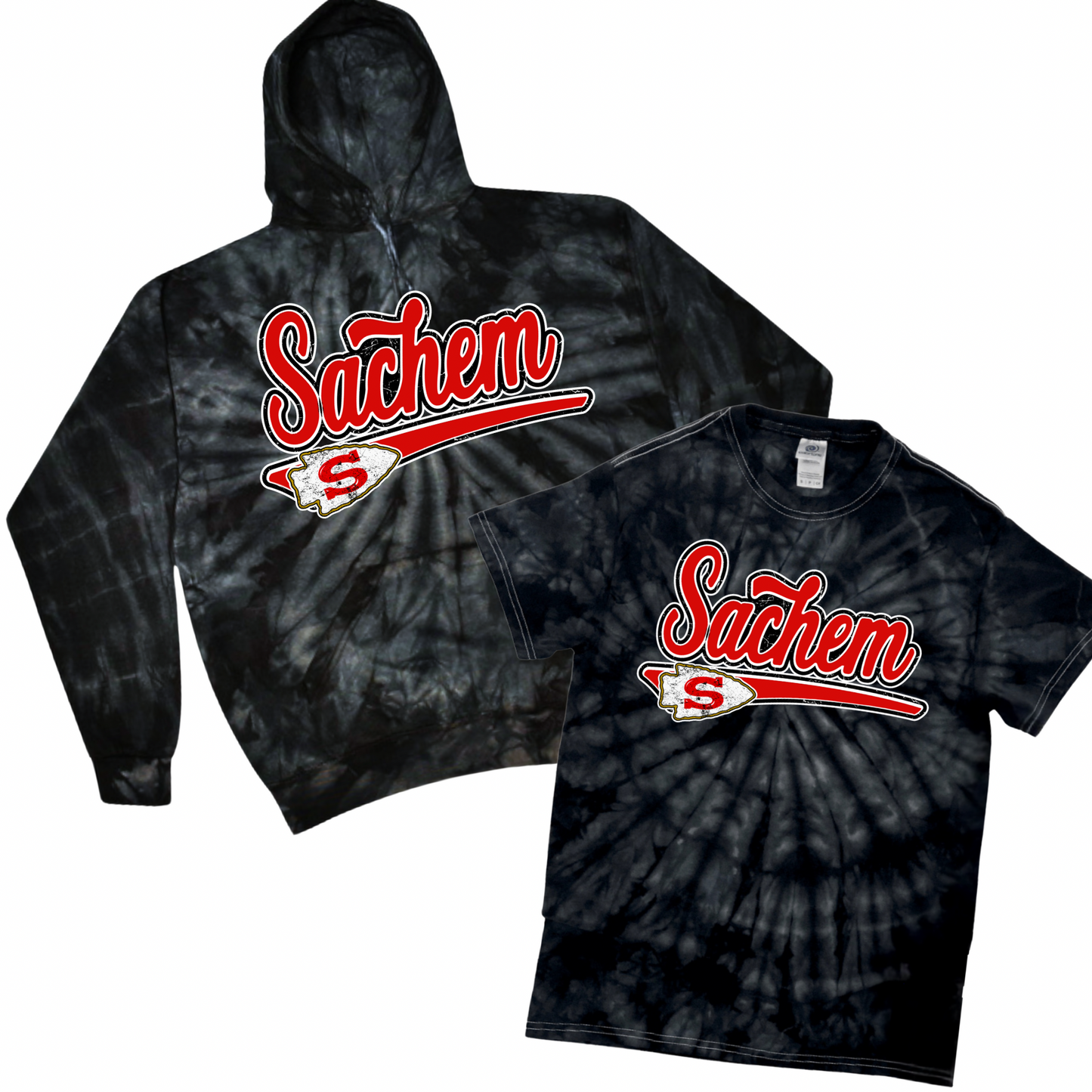 Retro Sachem Tie Dye | Sachem Apparel | LI Spirit & Sports Apparel