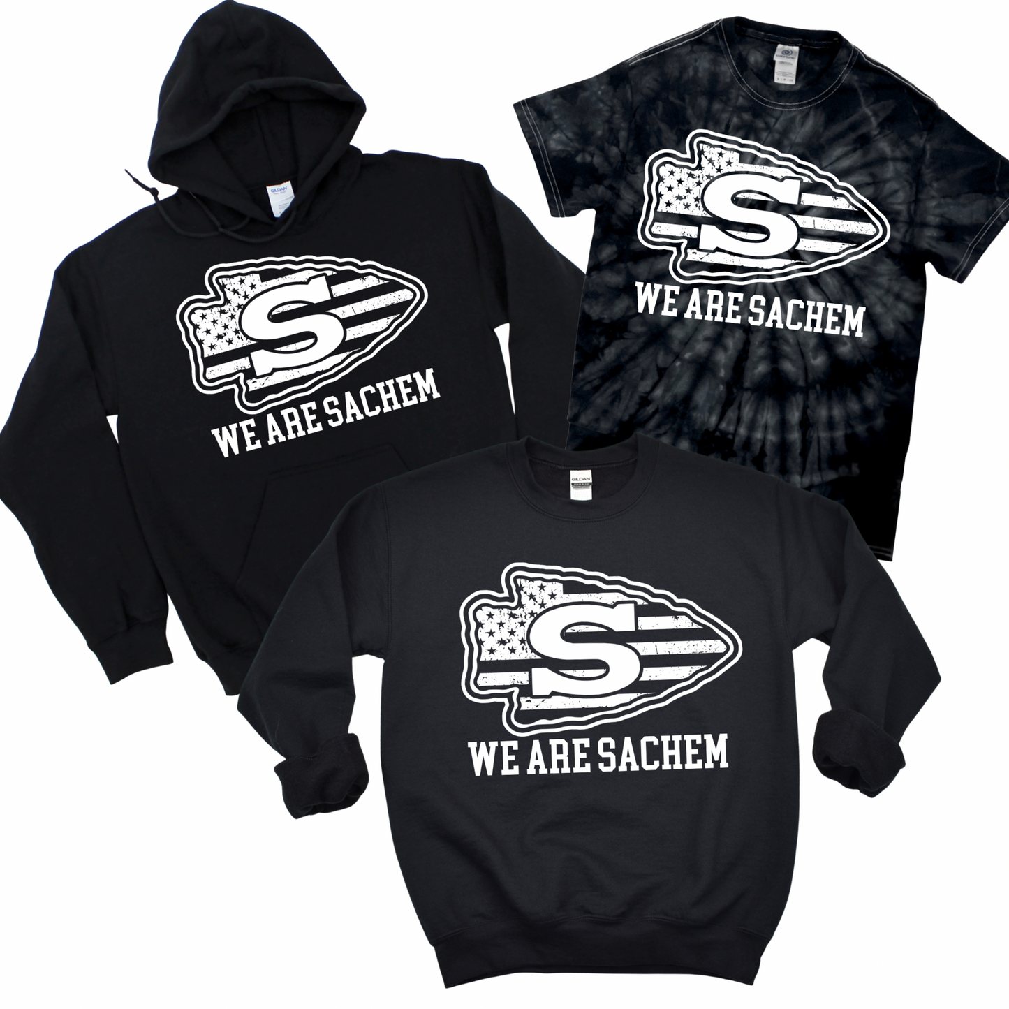 We Are Sachem Arrow Flag | Lynwood Spiritwear Fundraiser | LI Spirit & Sports Apparel