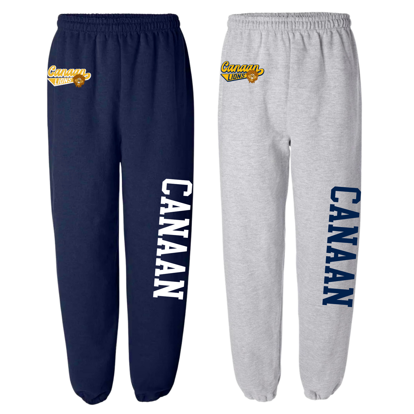 Retro Canaan Sweatpants | Canaan Spiritwear Fundraiser | LI Spirit & Sports Apparel