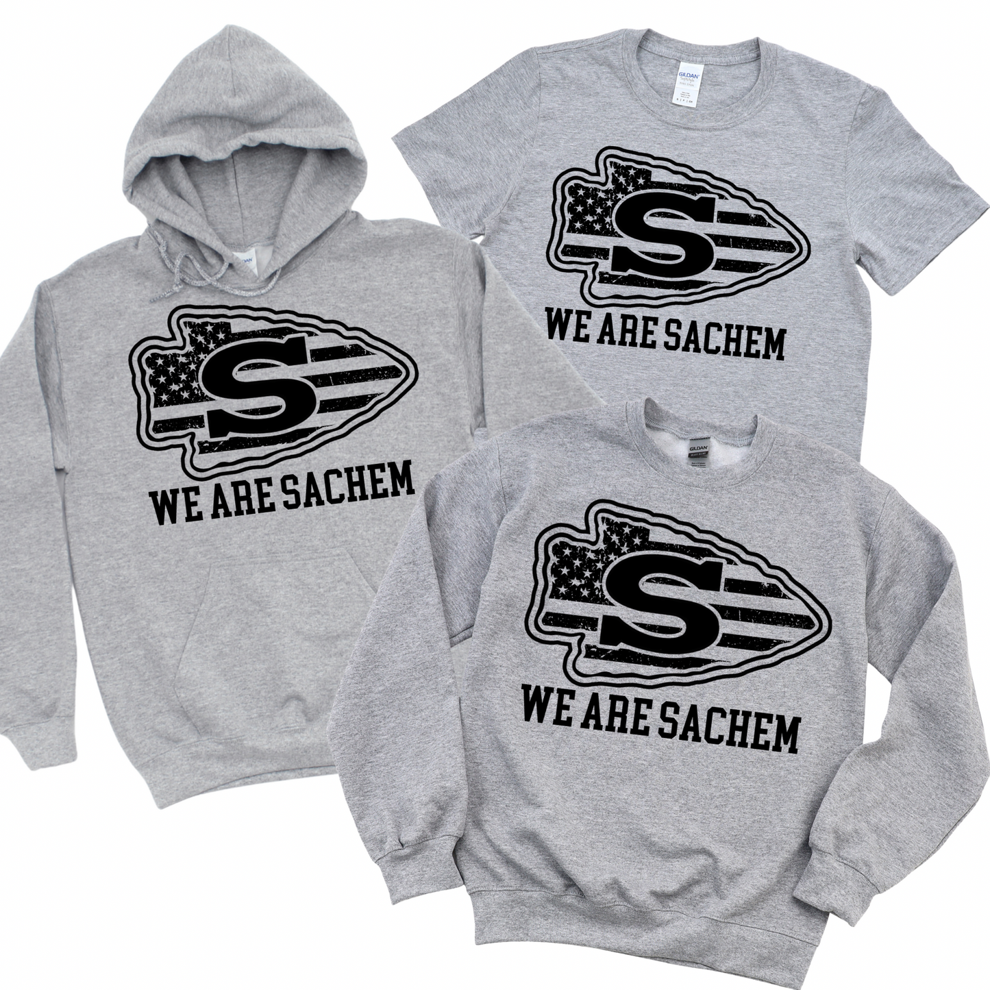 We Are Sachem Arrow Flag | Lynwood Spiritwear Fundraiser | LI Spirit & Sports Apparel
