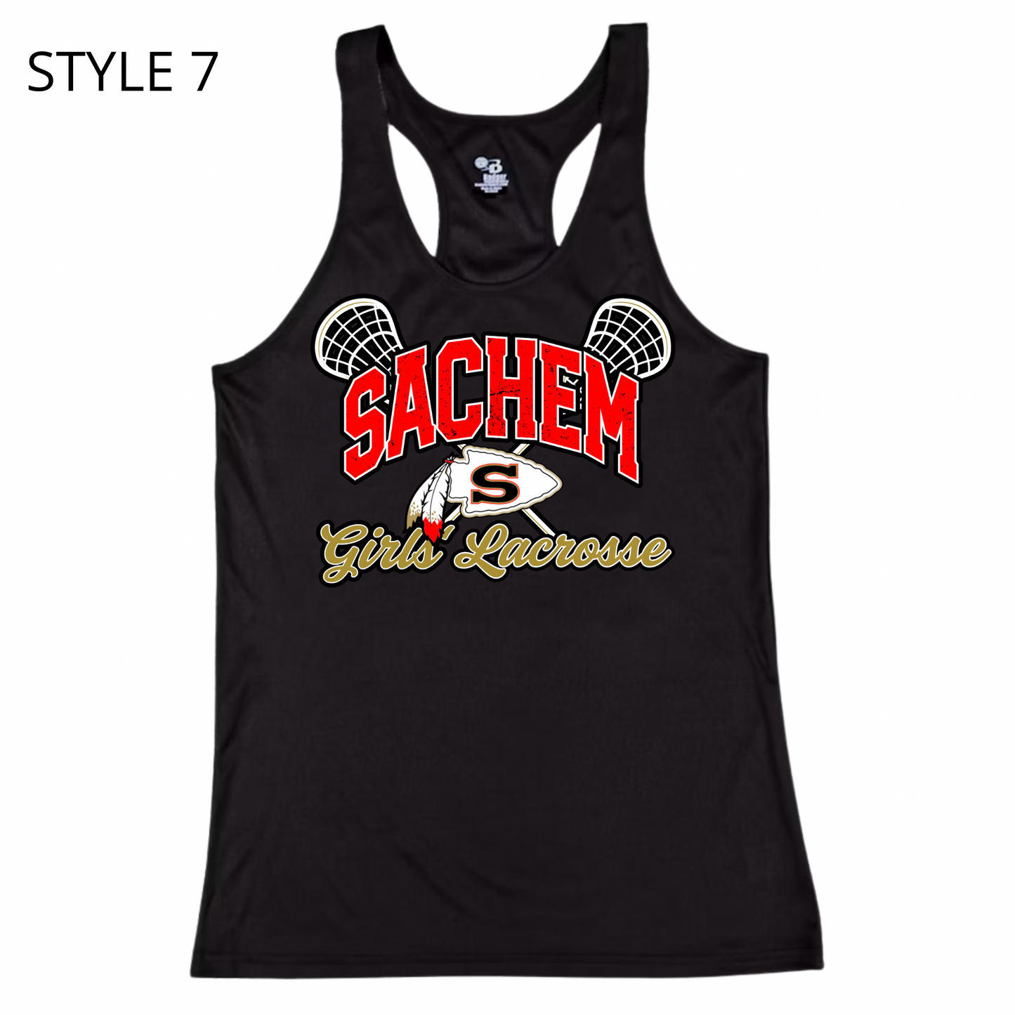 Sachem Lacrosse Girls/Women’s Tank Top | Sachem Sports Apparel | LI Spirit & Sports Apparel