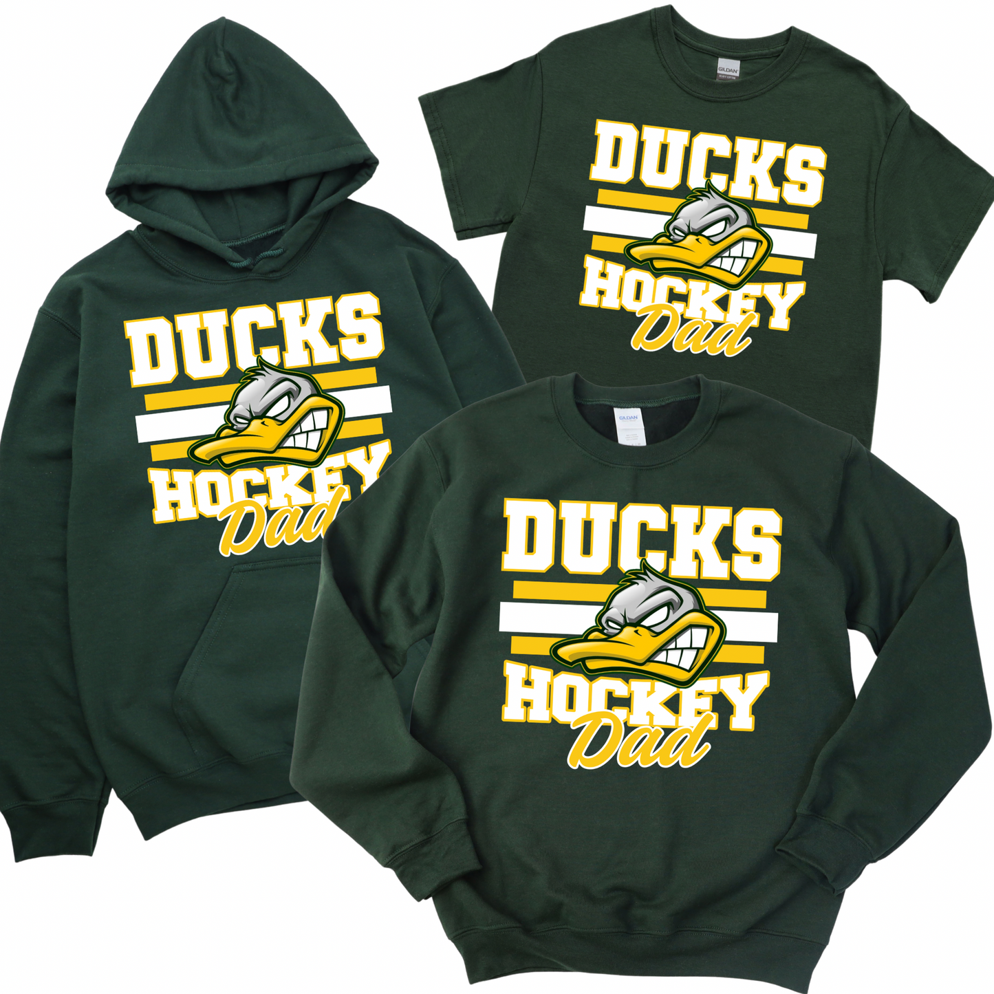 Ducks Hockey Dad - Forest | Ducks Hockey Spiritwear | LI Spirit & Sports Apparel