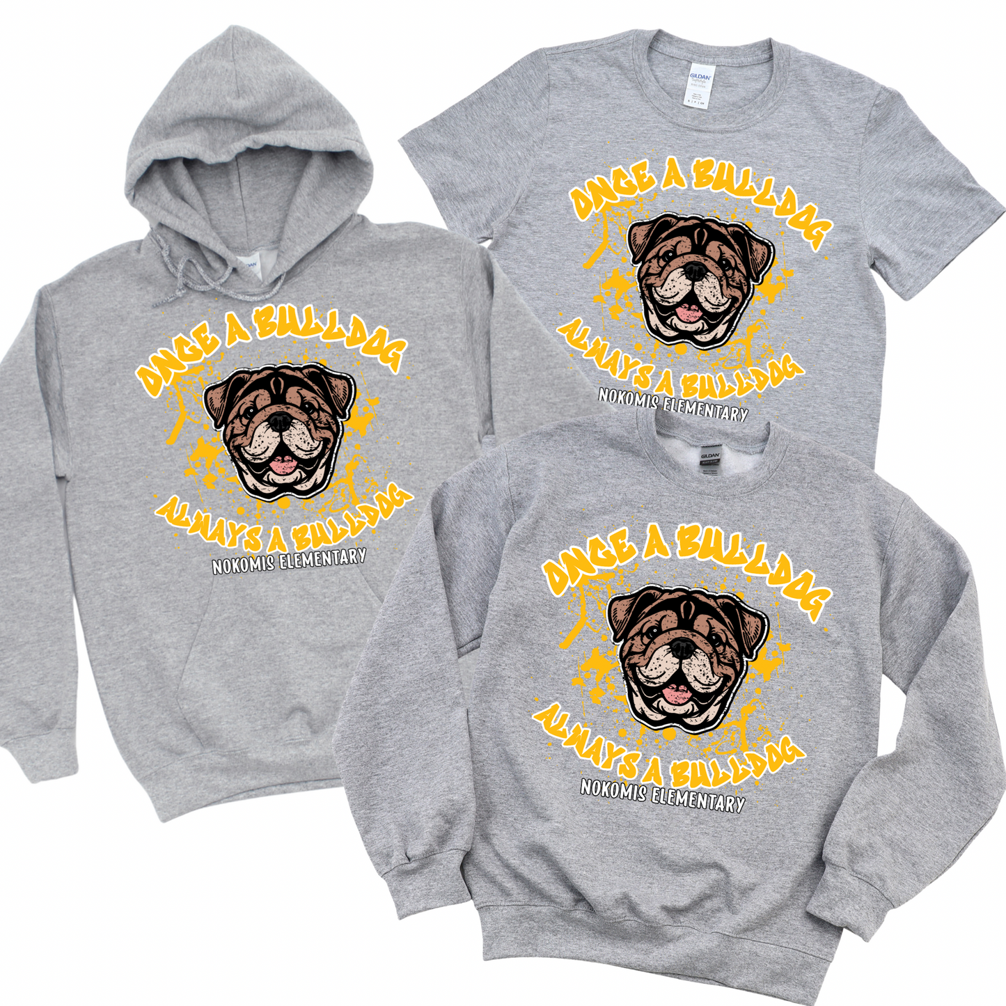 Once a Bulldog Always a Bulldog | Nokomis Spiritwear Fundraiser | LI Spirit & Sports Apparel