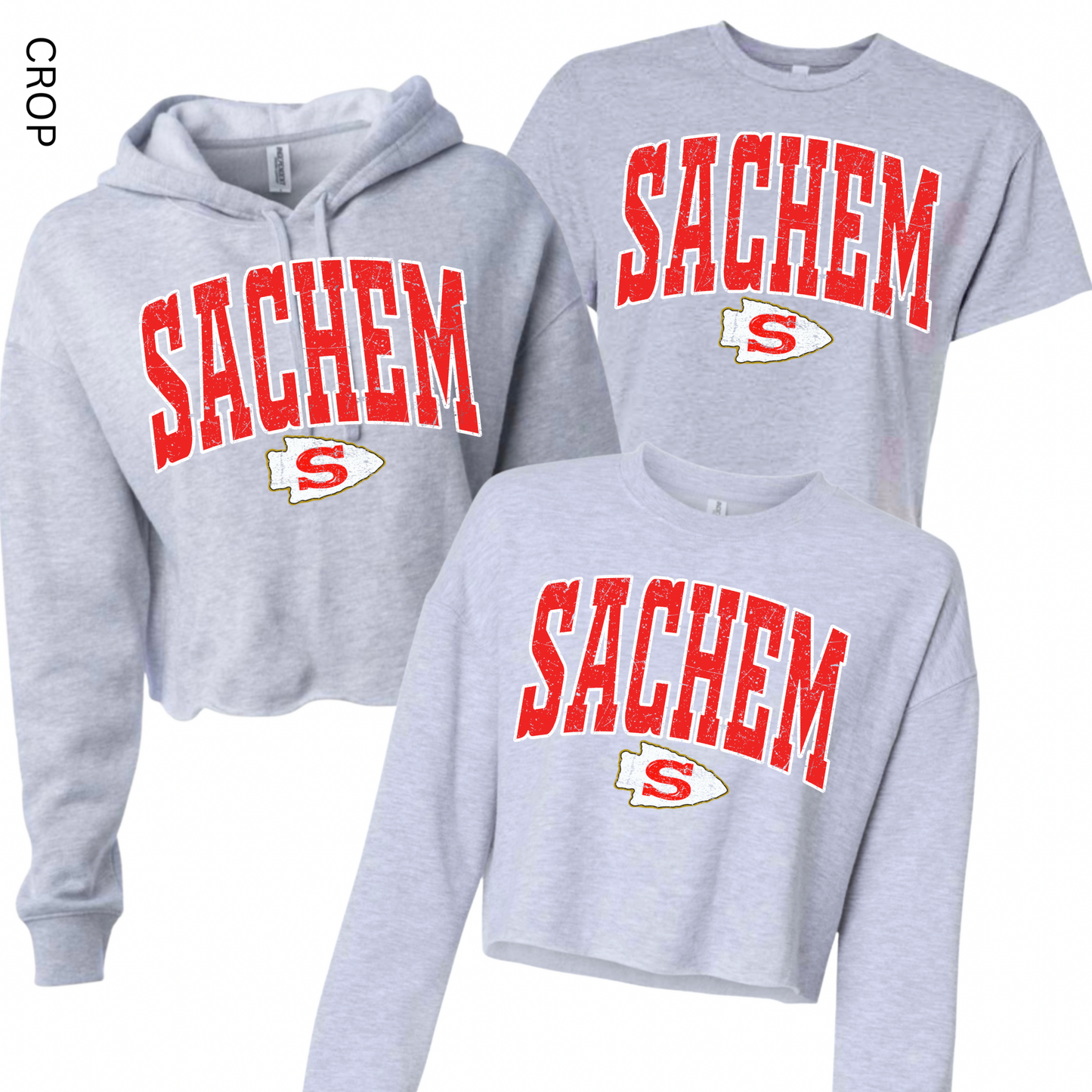 Varsity Sachem Cropped | Sachem Apparel | LI Spirit & Sports Apparel