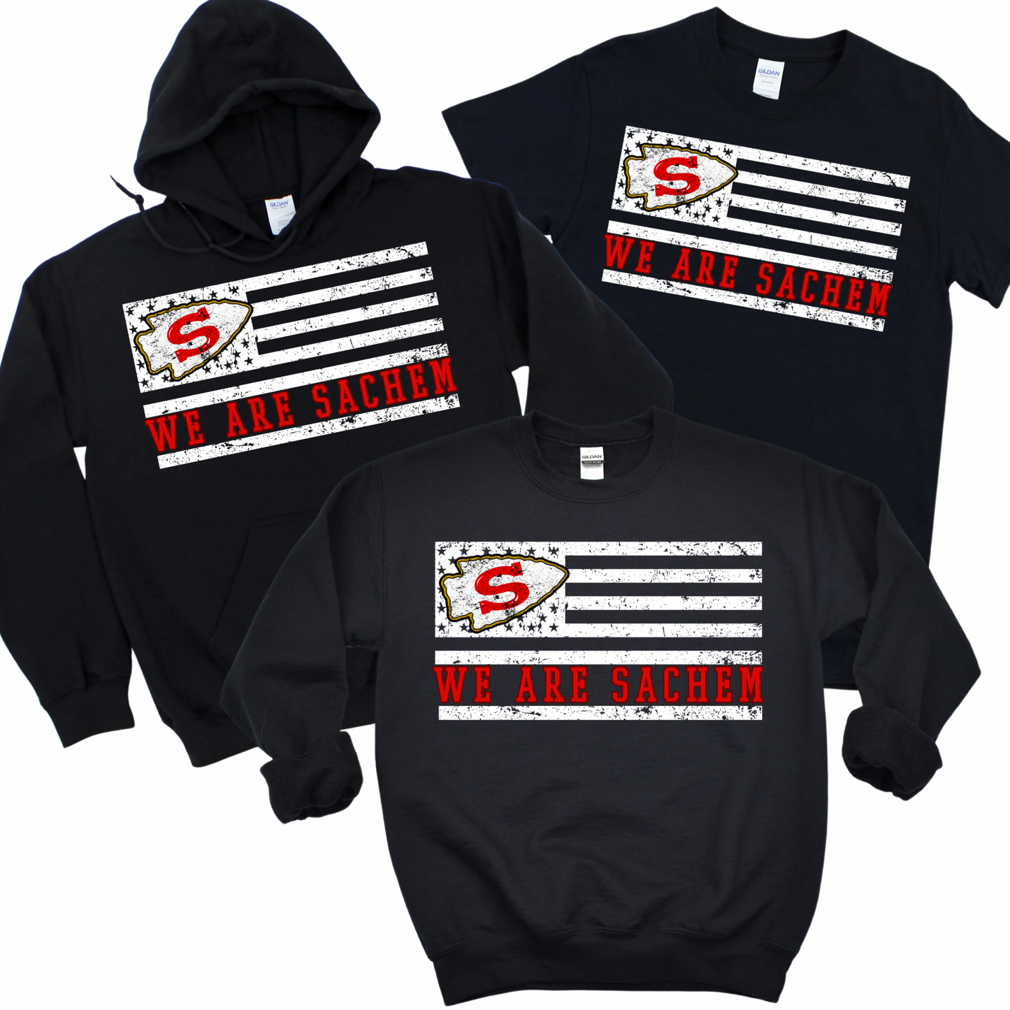 We Are Sachem Flag | Sachem Apparel | LI Spirit & Sports Apparel