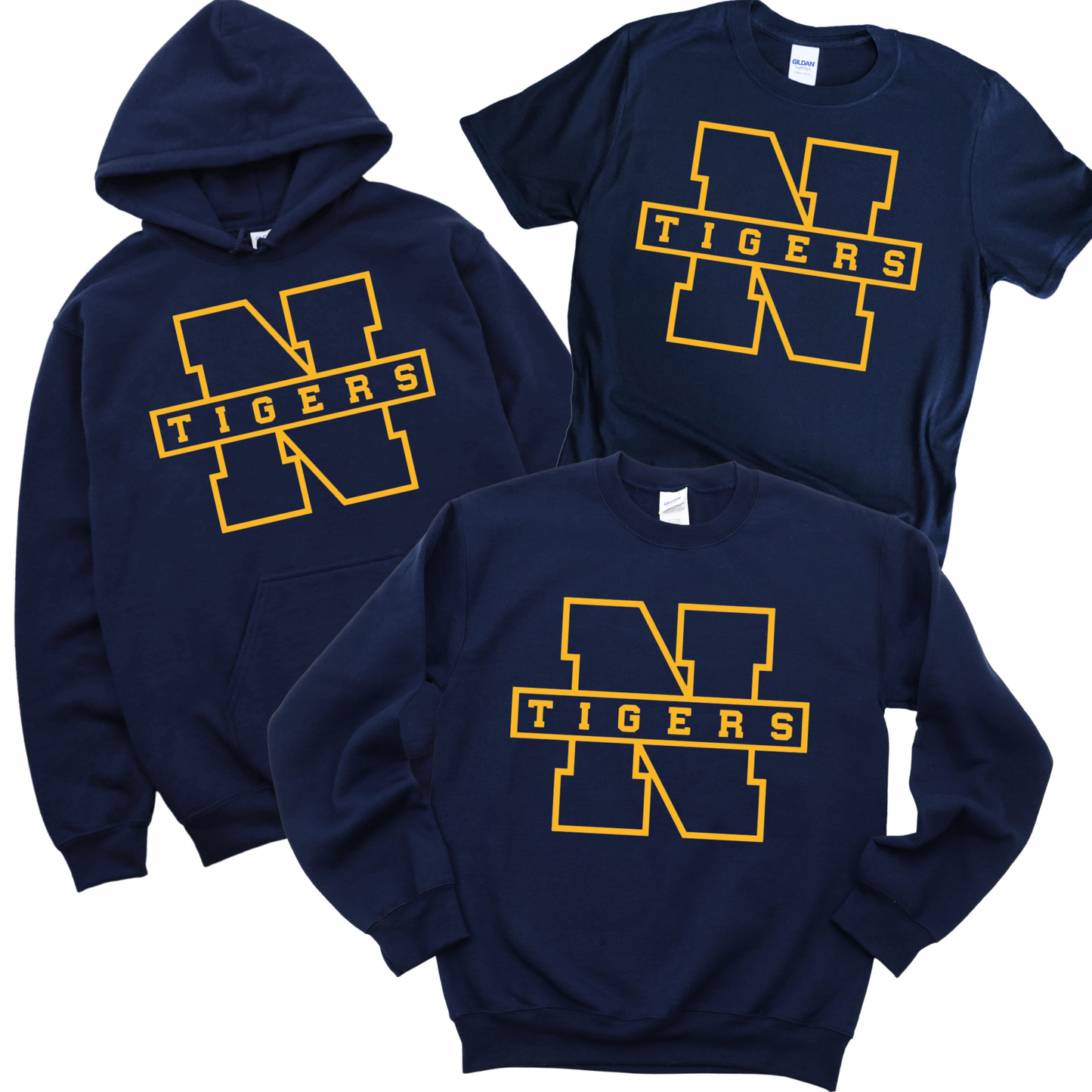 Northport Tigers - Navy | Pulaski Road Spiritwear Fundraiser | LI Spirit & Sports Apparel
