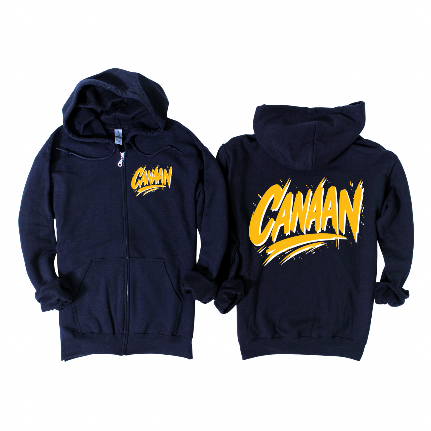 Canaan Drip Elementary Zip-Up Hoodie | Canaan Spiritwear Fundraiser | LI Spirit & Sports Apparel