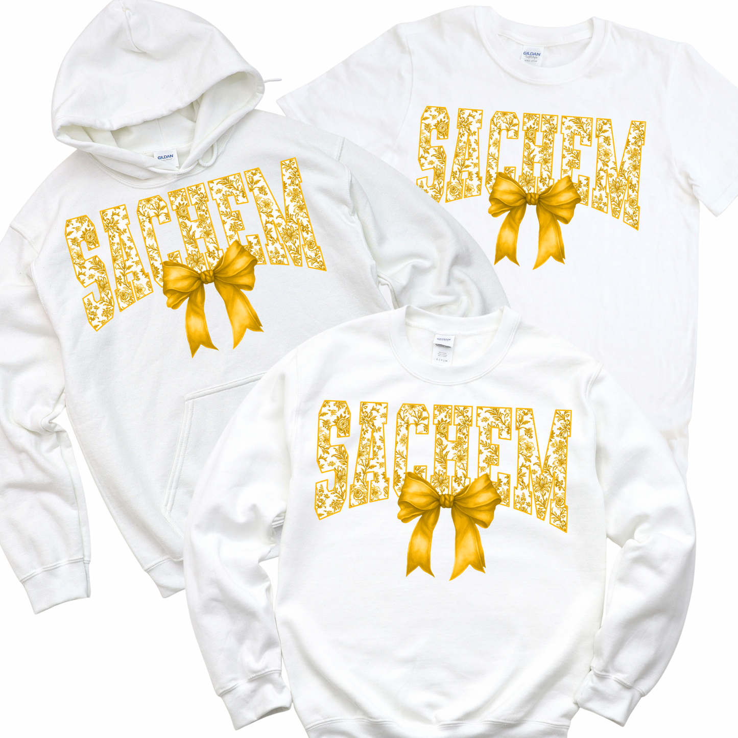 Varsity Sachem Coquette Bow | Nokomis Spiritwear Fundraiser | LI Spirit & Sports Apparel