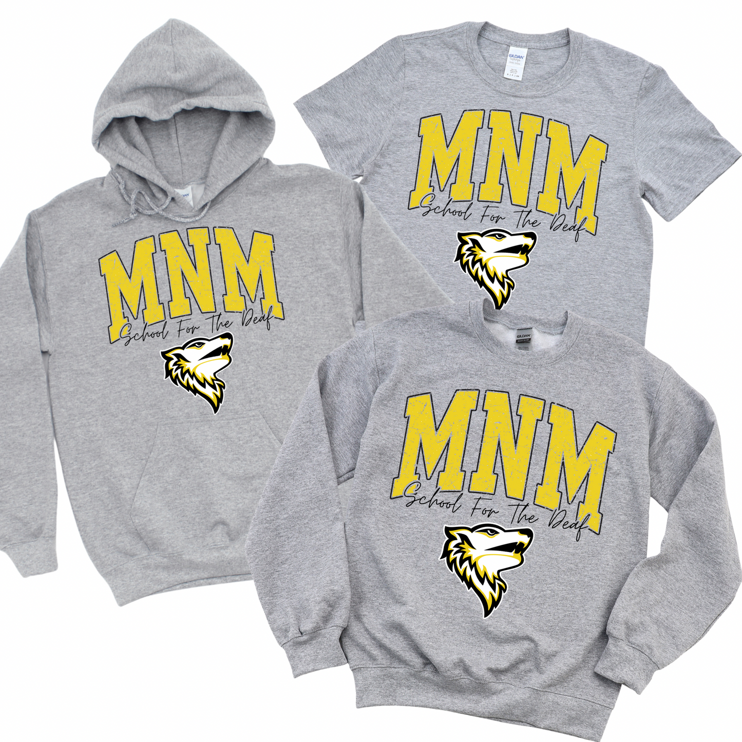 Varsity MNM Wolves | MNM School for the Deaf Spiritwear Fundraiser | LI Spirit & Sports Apparel