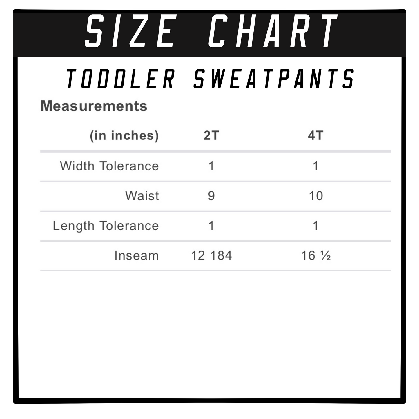 Toddler Paramount Dance Sweatpants | Paramount Dance Academy | LI Spirit & Sports Apparel