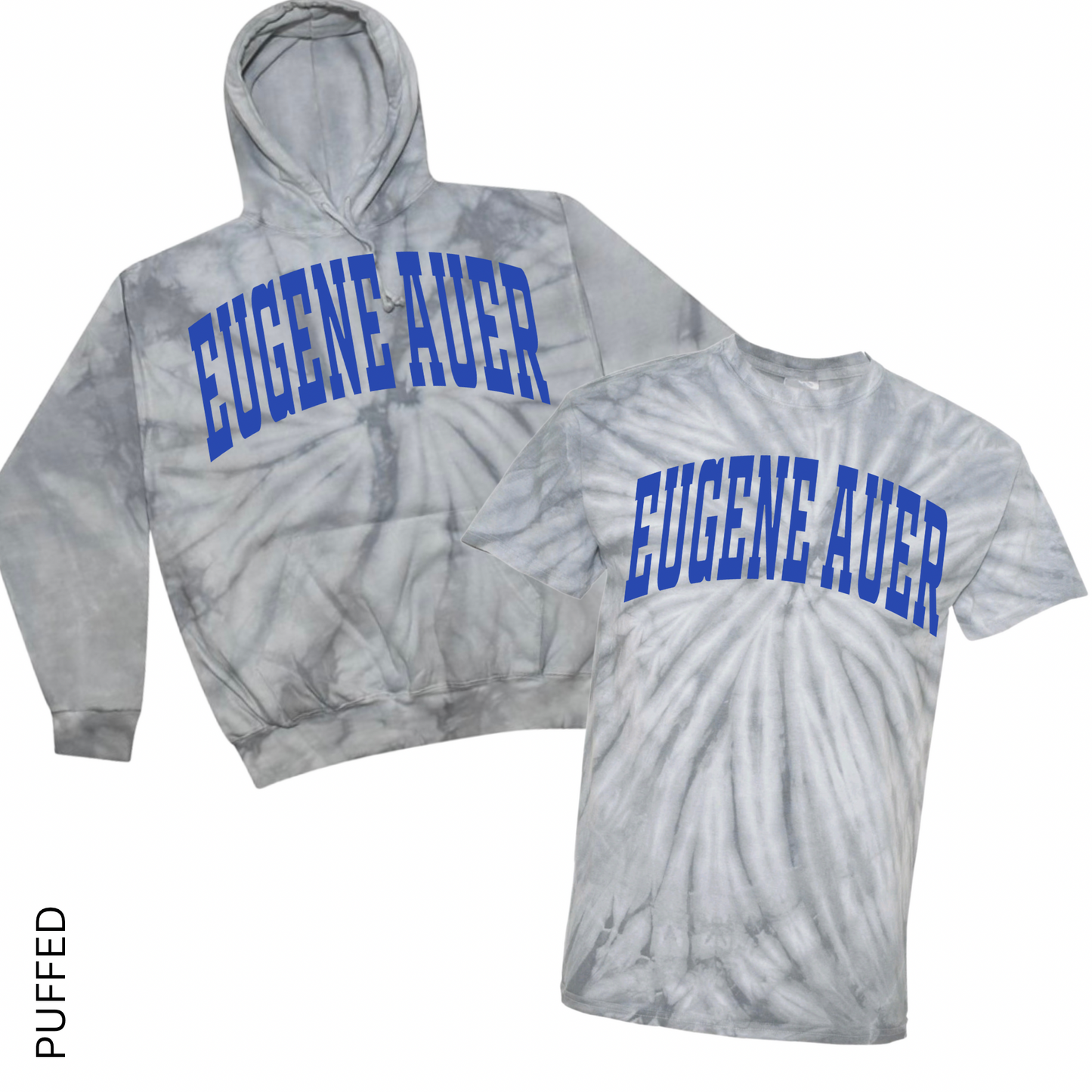 Puffed Varsity Eugene Auer | Eugene Auer Spiritwear Fundraiser | LI Spirit & Sports Apparel