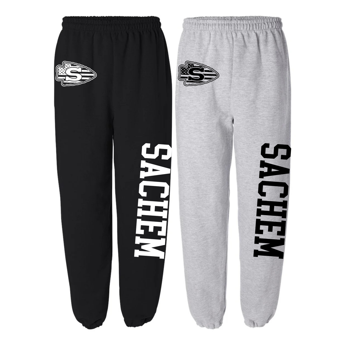 Sachem Arrow Flag Sweatpants | Lynwood Spiritwear Fundraiser | LI Spirit & Sports Apparel