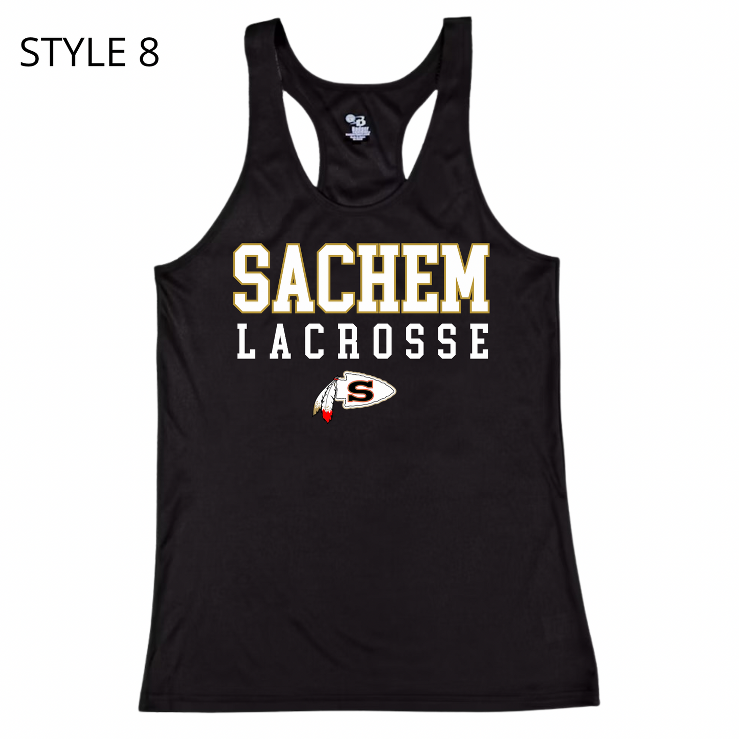 Sachem Lacrosse Girls/Women’s Tank Top | Sachem Sports Apparel | LI Spirit & Sports Apparel