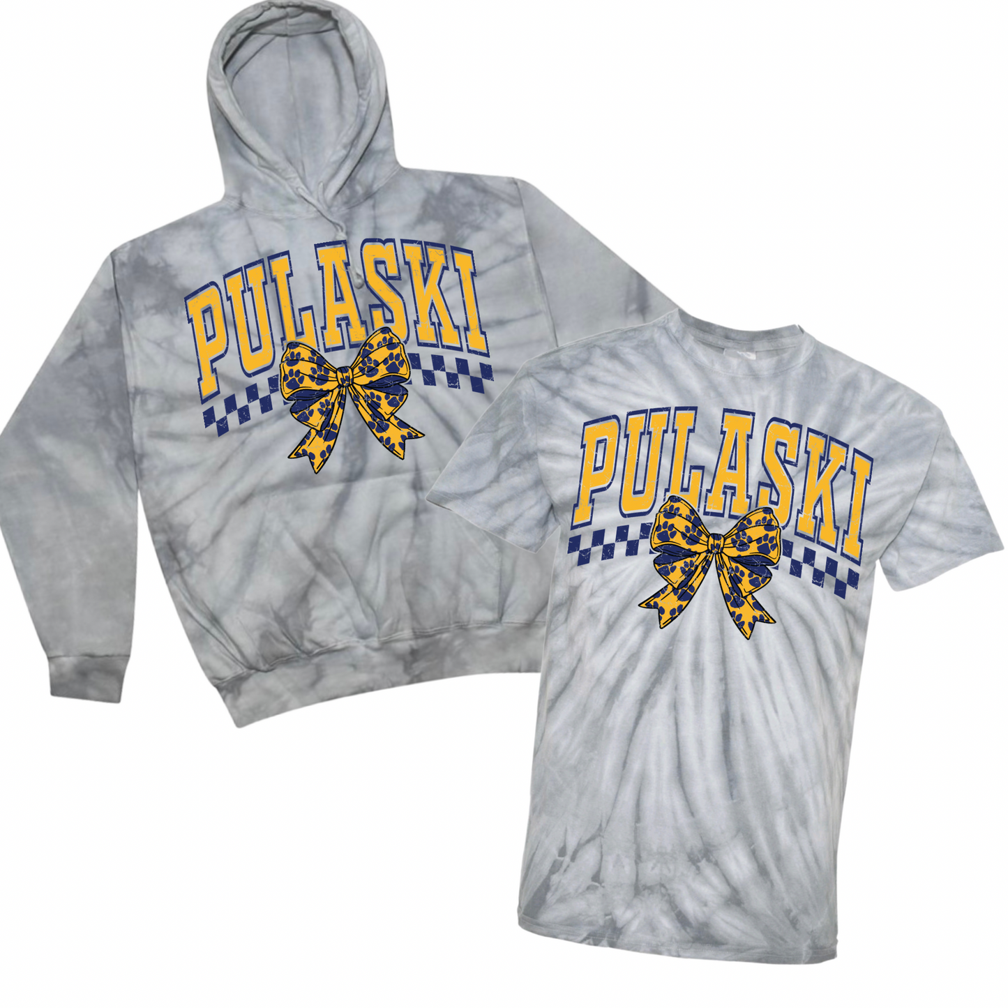 Pulaski Bow [Pick Your Own Tie Dye] | Pulaski Road Spiritwear Fundraiser | LI Spirit & Sports Apparel