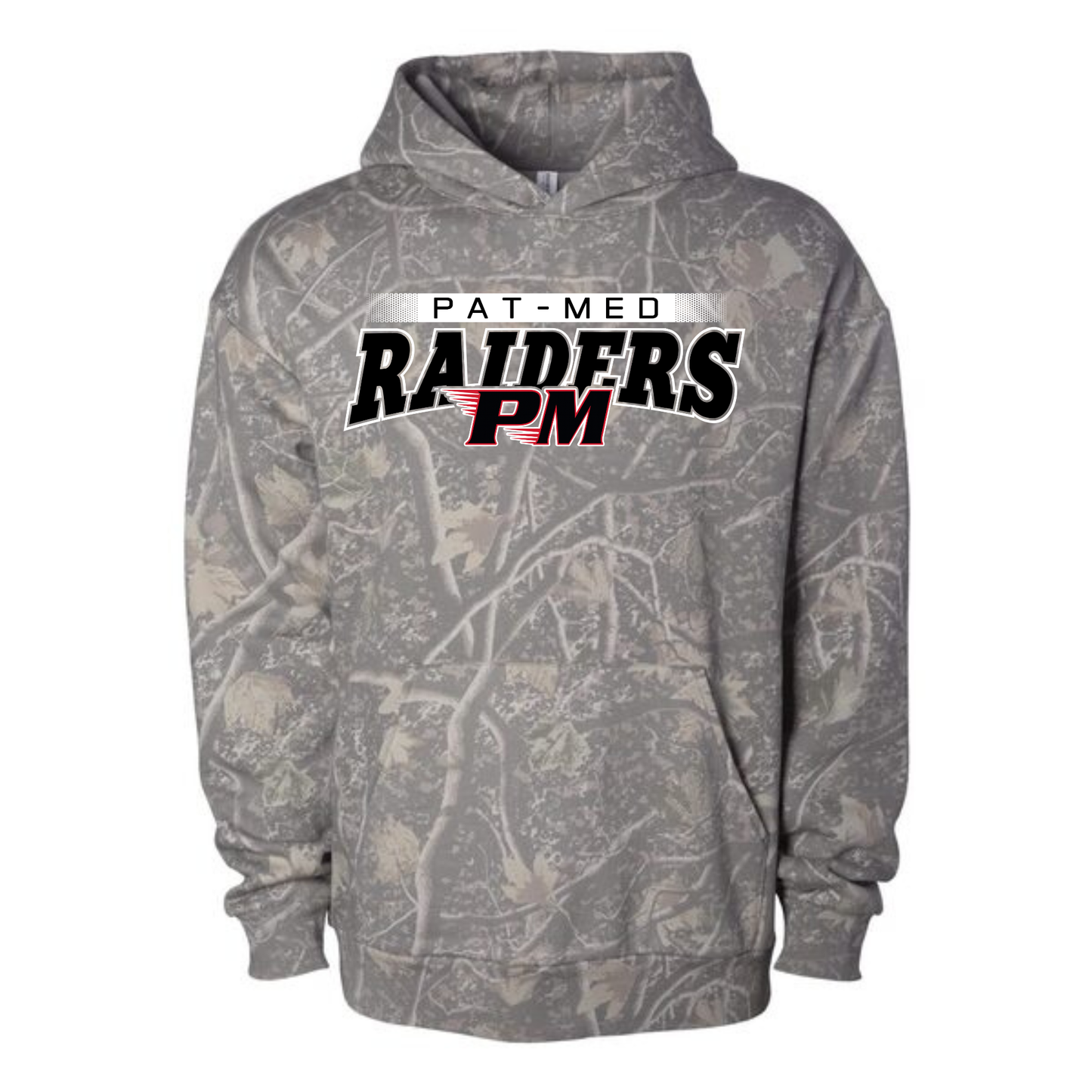 Pat-Med Raiders Arch - Camo | Canaan Spiritwear Fundraiser | LI Spirit & Sports Apparel
