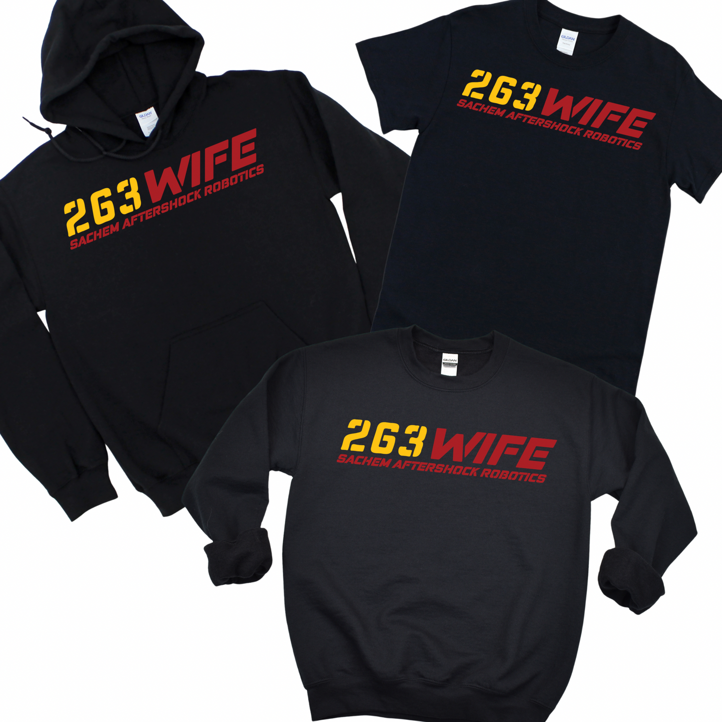 Sachem Robotics Aftershock Wife - Black | Sachem Robotics Aftershock Apparel | LI Spirit & Sports Apparel