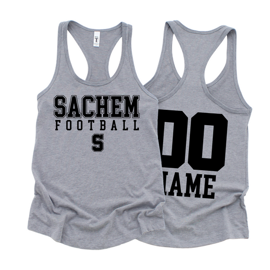 Sachem Football Women’s Tank Top | Sachem Sports Apparel | LI Spirit & Sports Apparel