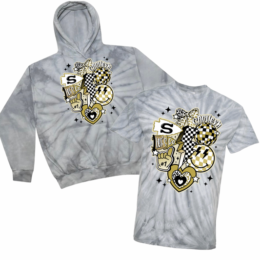 Preppy Sachem Pride Tie Dye | Nokomis Spiritwear Fundraiser | LI Spirit & Sports Apparel