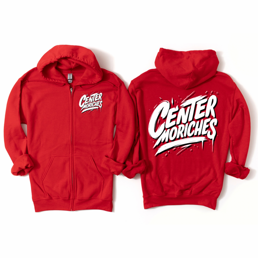 Center Moriches Drip Zip-Up Hoodie | Center Moriches MS Spiritwear Fundraiser | LI Spirit & Sports Apparel