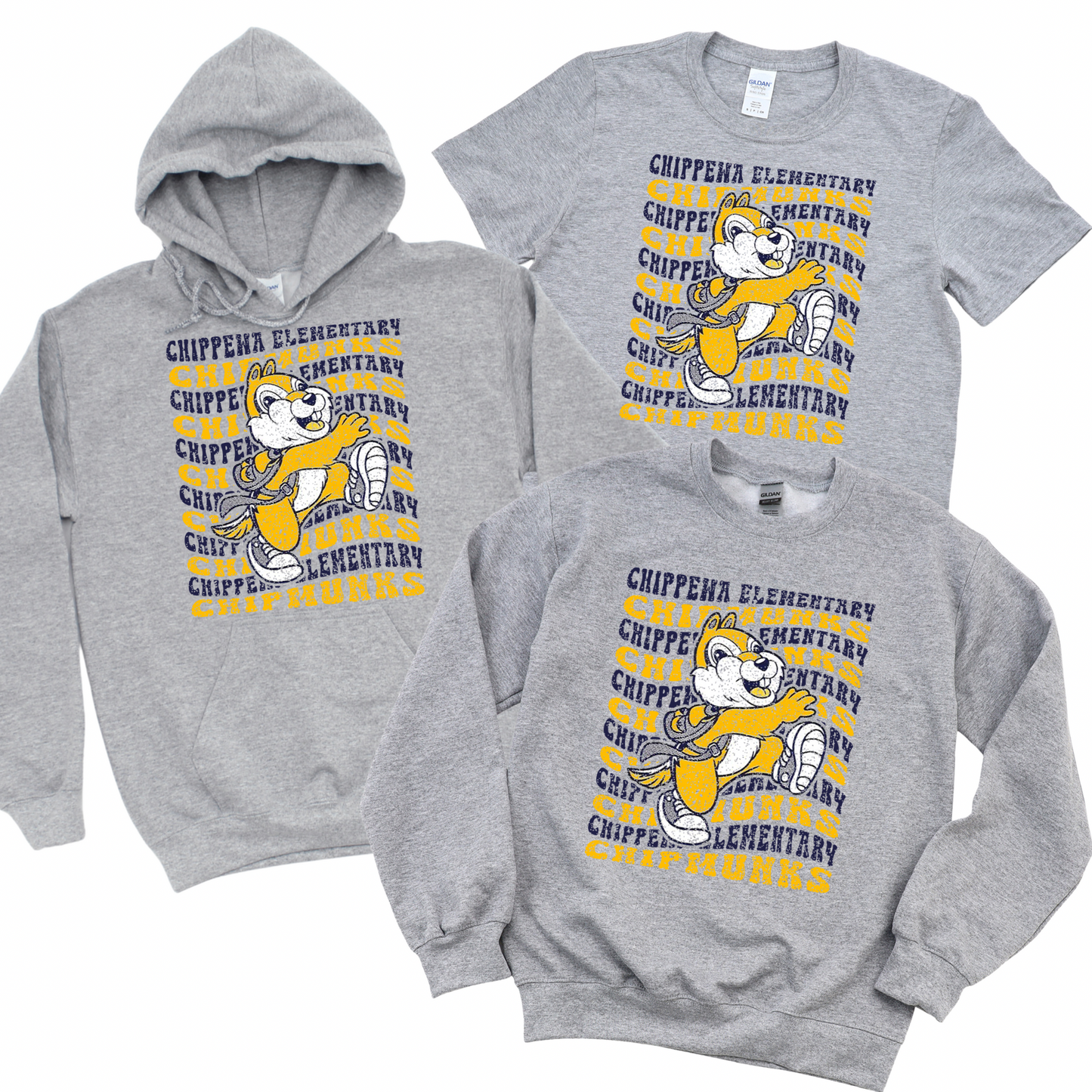 The Classic Chipmunk | Chippewa Spiritwear Fundraiser | LI Spirit & Sports Apparel