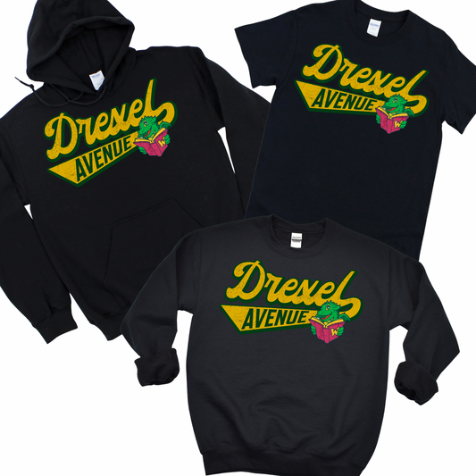 Retro Drexel - Black | Drexel Avenue Apparel | LI Spirit & Sports Apparel