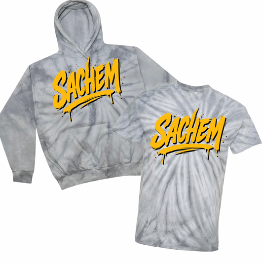 Sachem Drip Tie Dye | Nokomis Spiritwear Fundraiser | LI Spirit & Sports Apparel