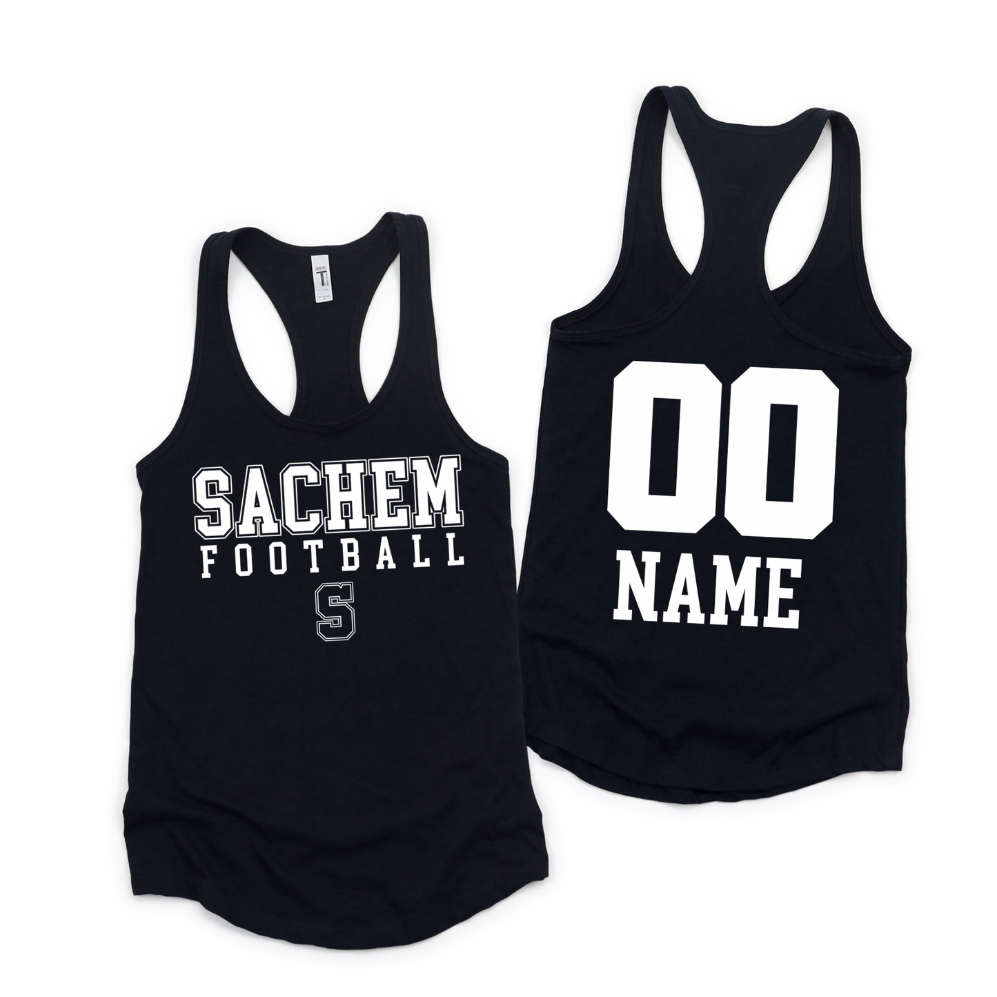 Sachem Football Women’s Tank Top | Sachem Sports Apparel | LI Spirit & Sports Apparel