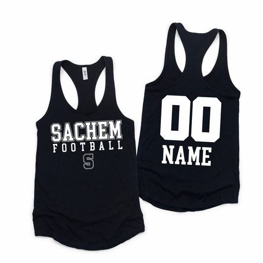 Sachem Football Women’s Tank Top | Sachem Sports Apparel | LI Spirit & Sports Apparel