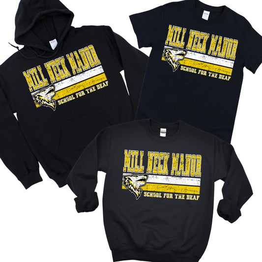 Vintage Mill Neck Manor | MNM School for the Deaf Spiritwear Fundraiser | LI Spirit & Sports Apparel