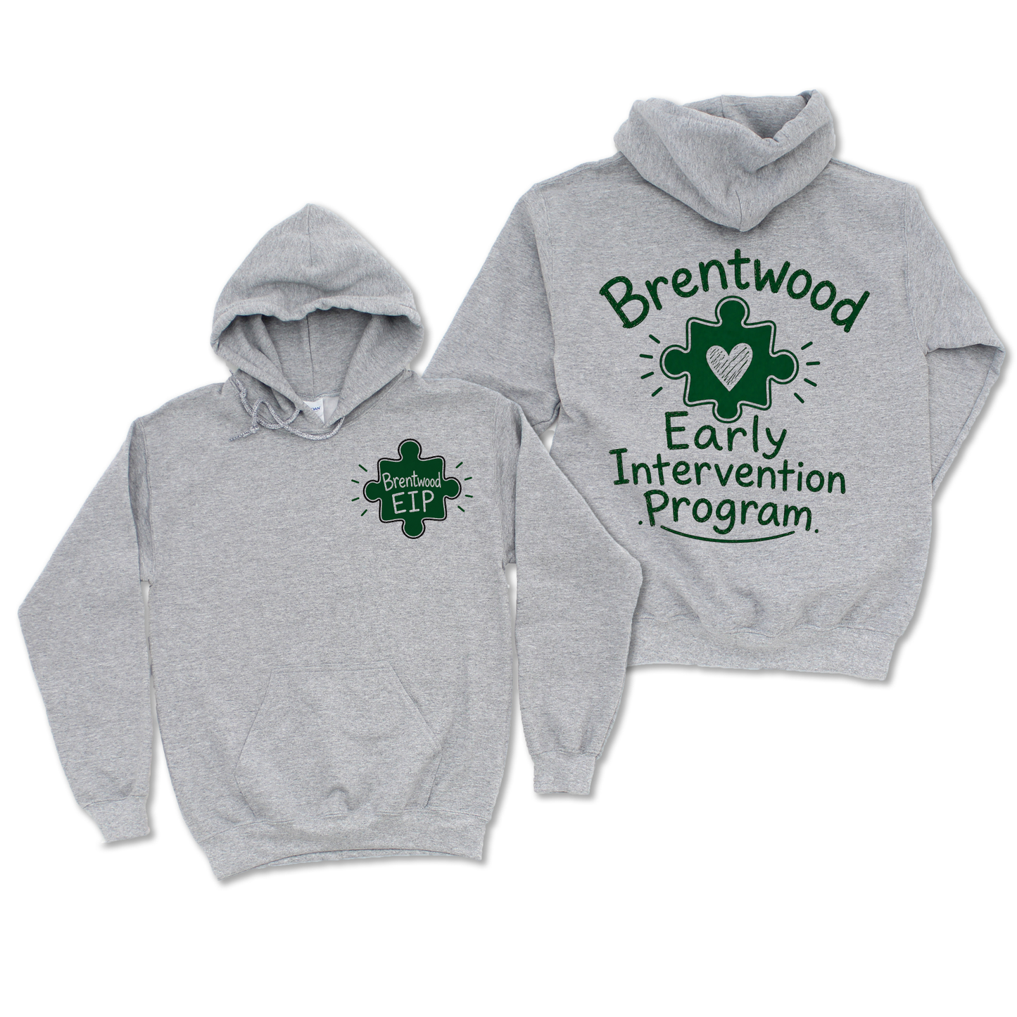 Brentwood EIP Program Pride - Athletic Gray | Brentwood EIP Spiritwear Fundraiser | LI Spirit & Sports Apparel