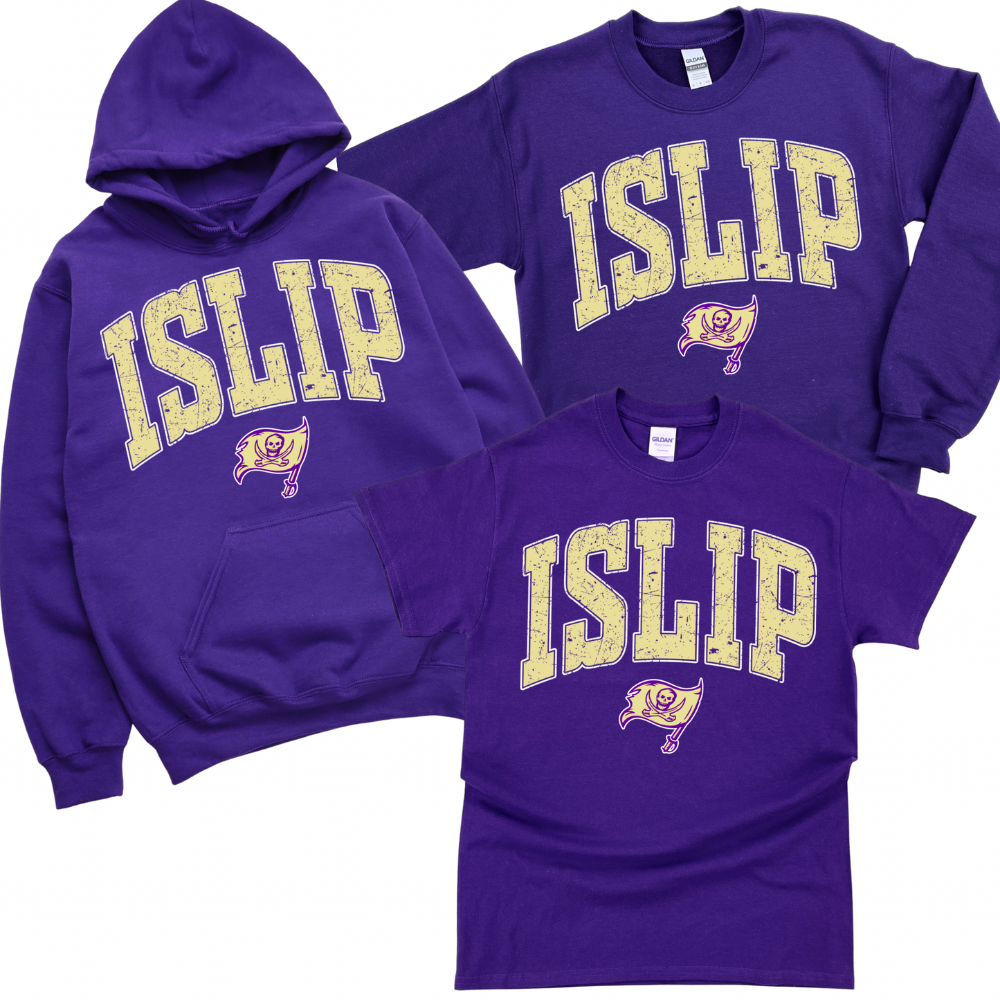 Varsity Islip Buccaneers - Purple | Wing Elementary Spiritwear Fundraiser | LI Spirit & Sports Apparel