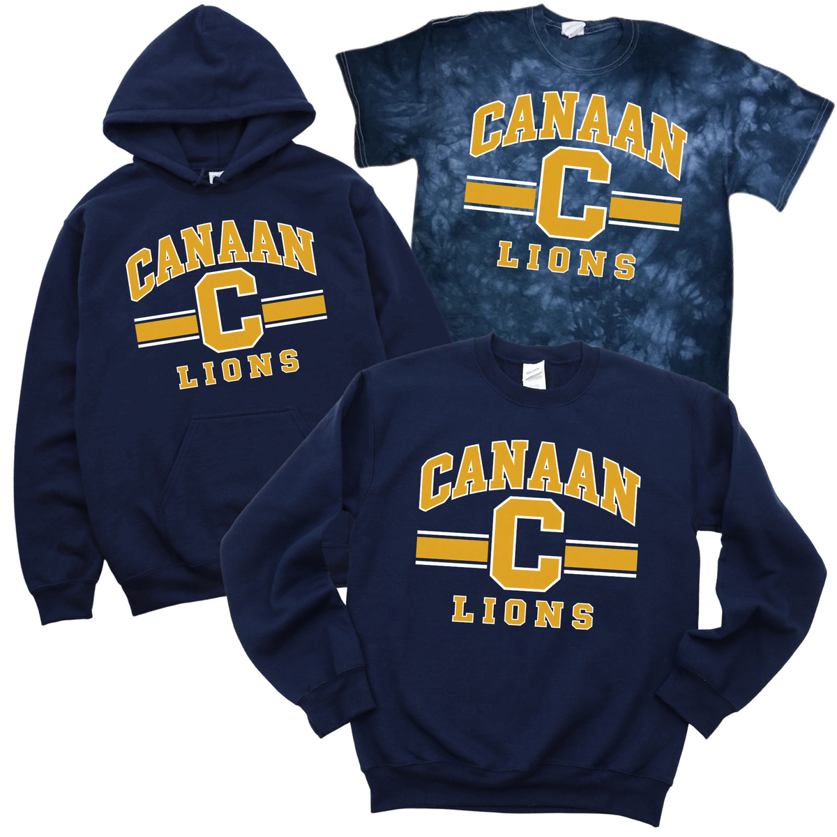 Canaan Varsity C - Navy | Canaan Spiritwear Fundraiser | LI Spirit & Sports Apparel