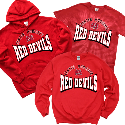Red Devils Varsity Classic - Red | Center Moriches HS Spiritwear Fundraiser | LI Spirit & Sports Apparel