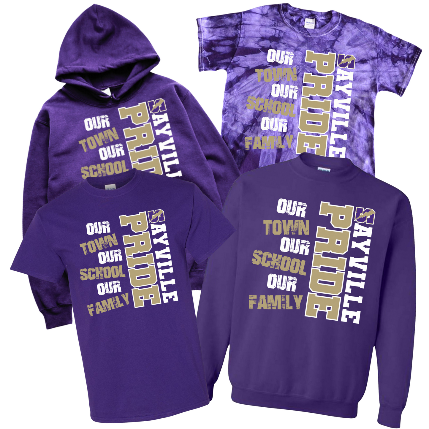 Sayville Pride | Sayville Cheer Spiritwear Fundraiser | LI Spirit & Sports Apparel