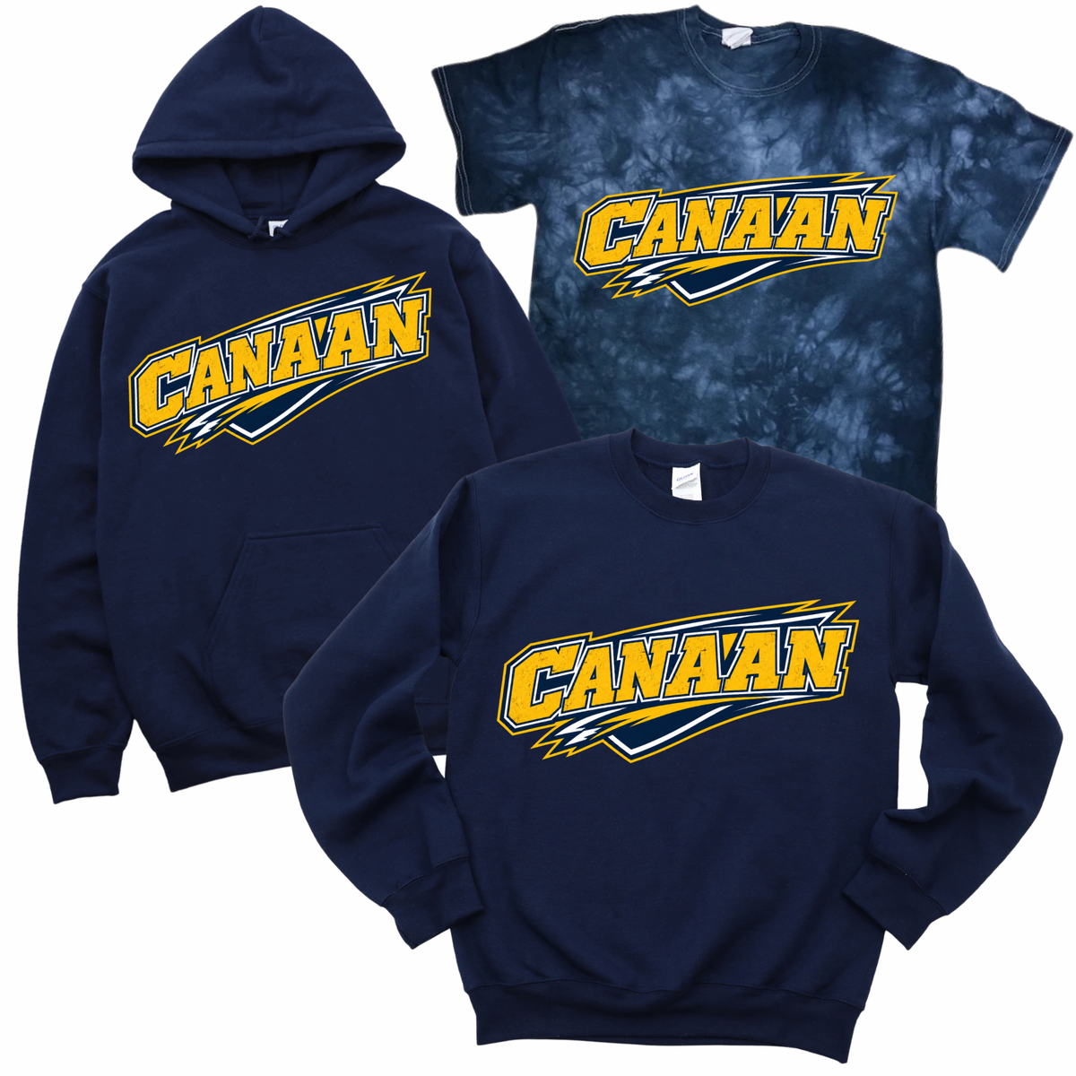 Canaan Bolt - Navy | Canaan Spiritwear Fundraiser | LI Spirit & Sports Apparel