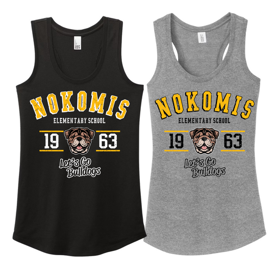 Nokomis Elementary School Girls/Womens Tank Top | Nokomis Spiritwear Fundraiser | LI Spirit & Sports Apparel