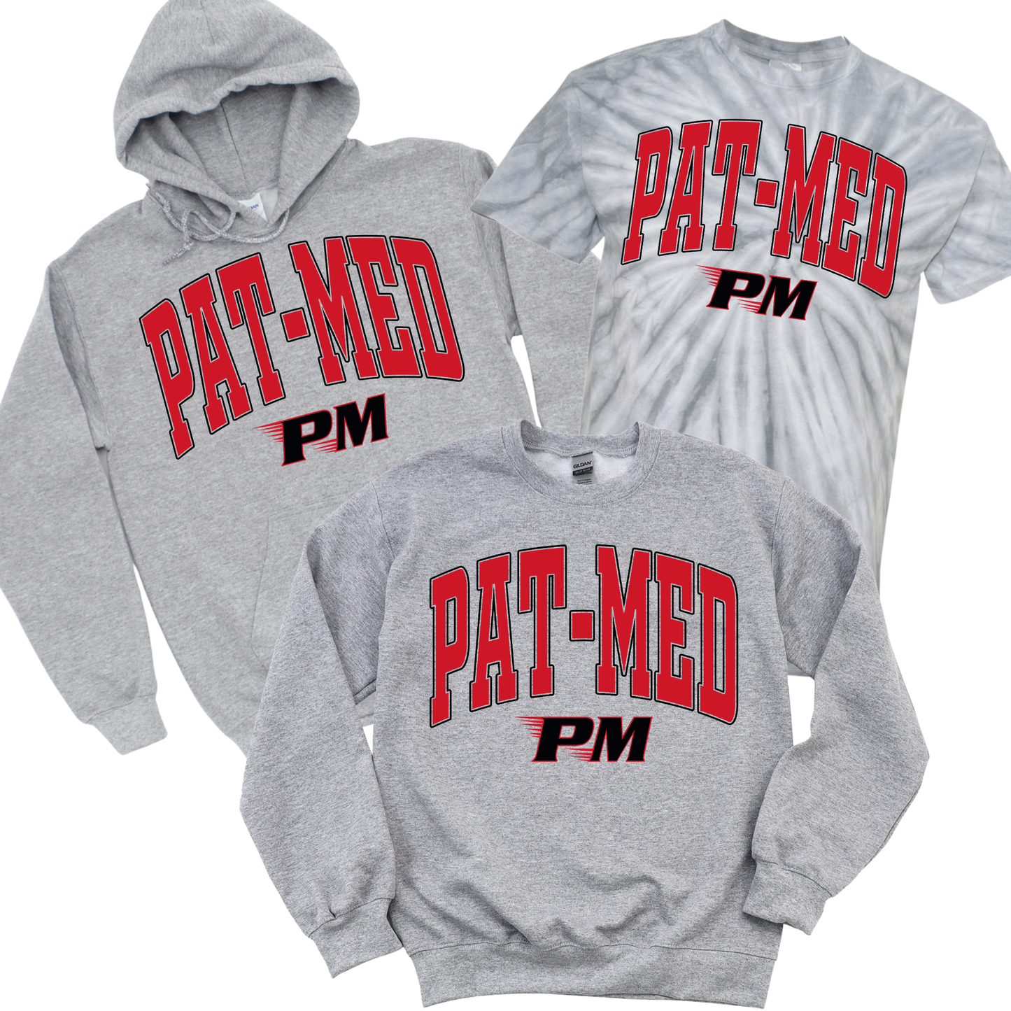 Varsity Pat-Med - Athletic Gray | Canaan Spiritwear Fundraiser | LI Spirit & Sports Apparel