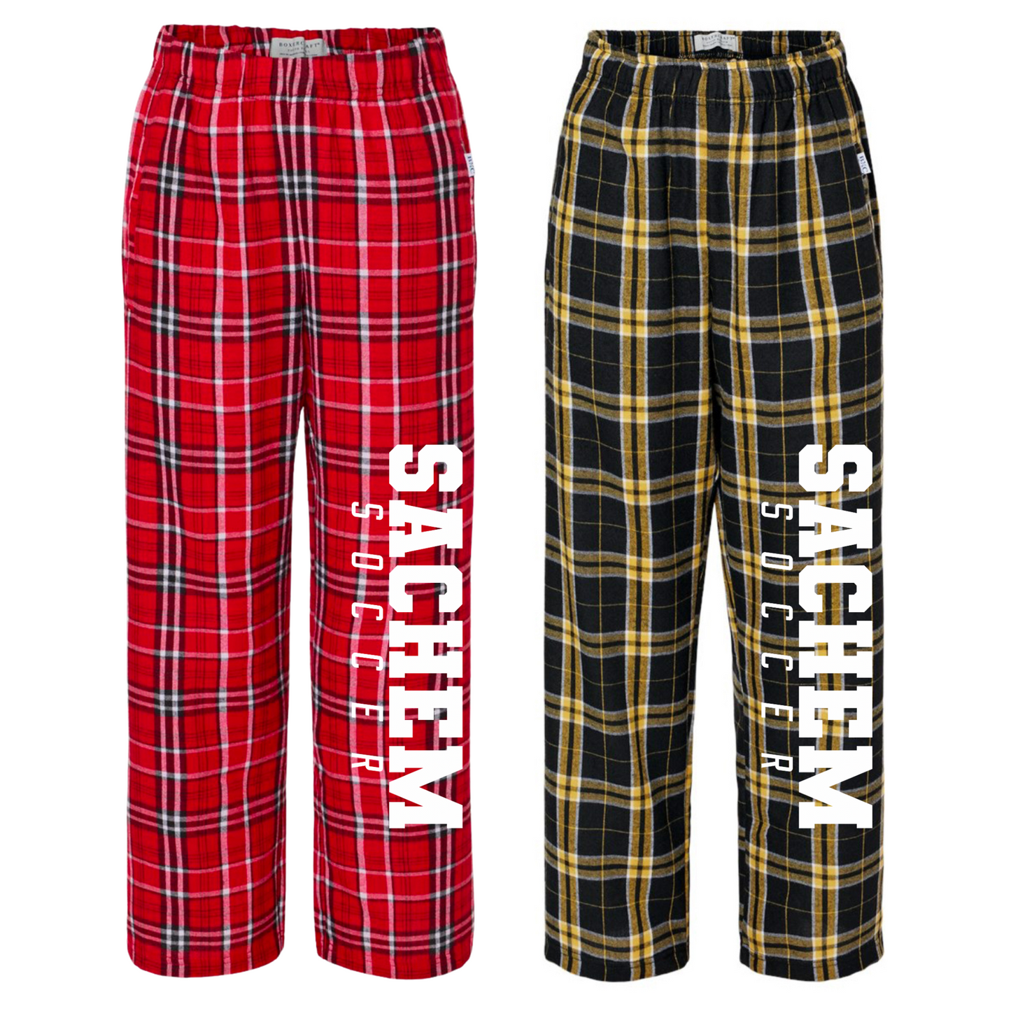 Sachem Soccer Flannel Pajama Pants | Sachem Apparel | LI Spirit & Sports Apparel