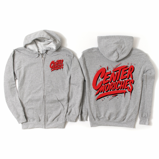 Center Moriches Drip Zip-Up Hoodie | Center Moriches MS Spiritwear Fundraiser | LI Spirit & Sports Apparel